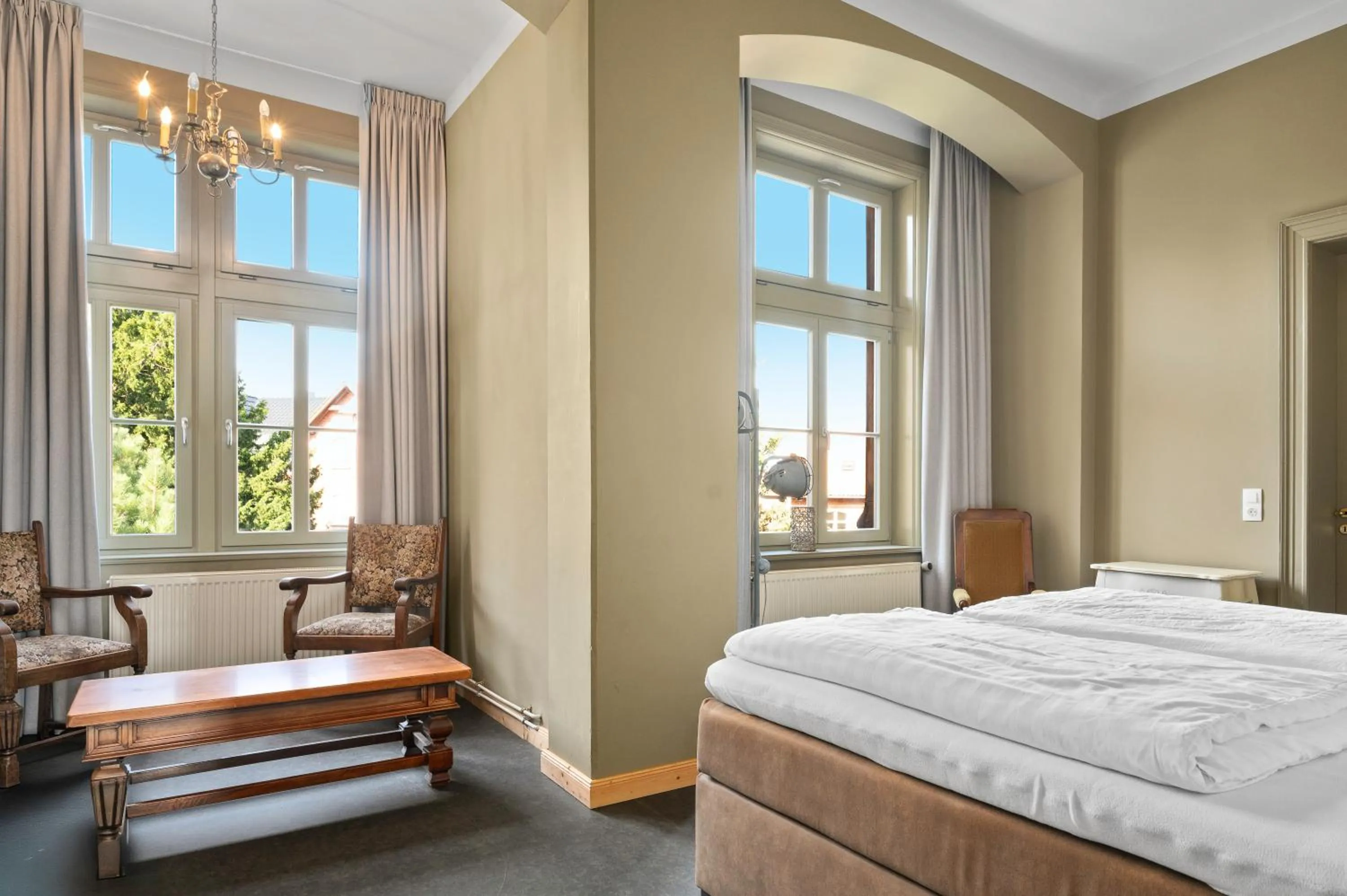 Bed in Villa Bianca am Huy