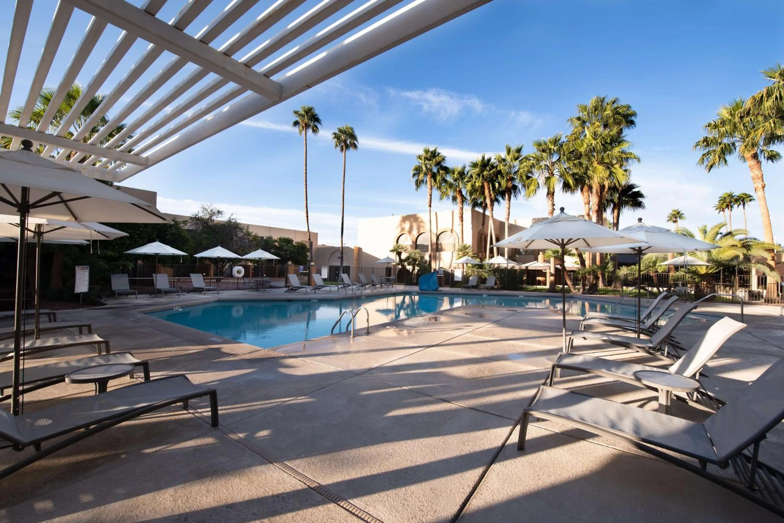 Pool view in DoubleTree by Hilton Tucson-Reid Park