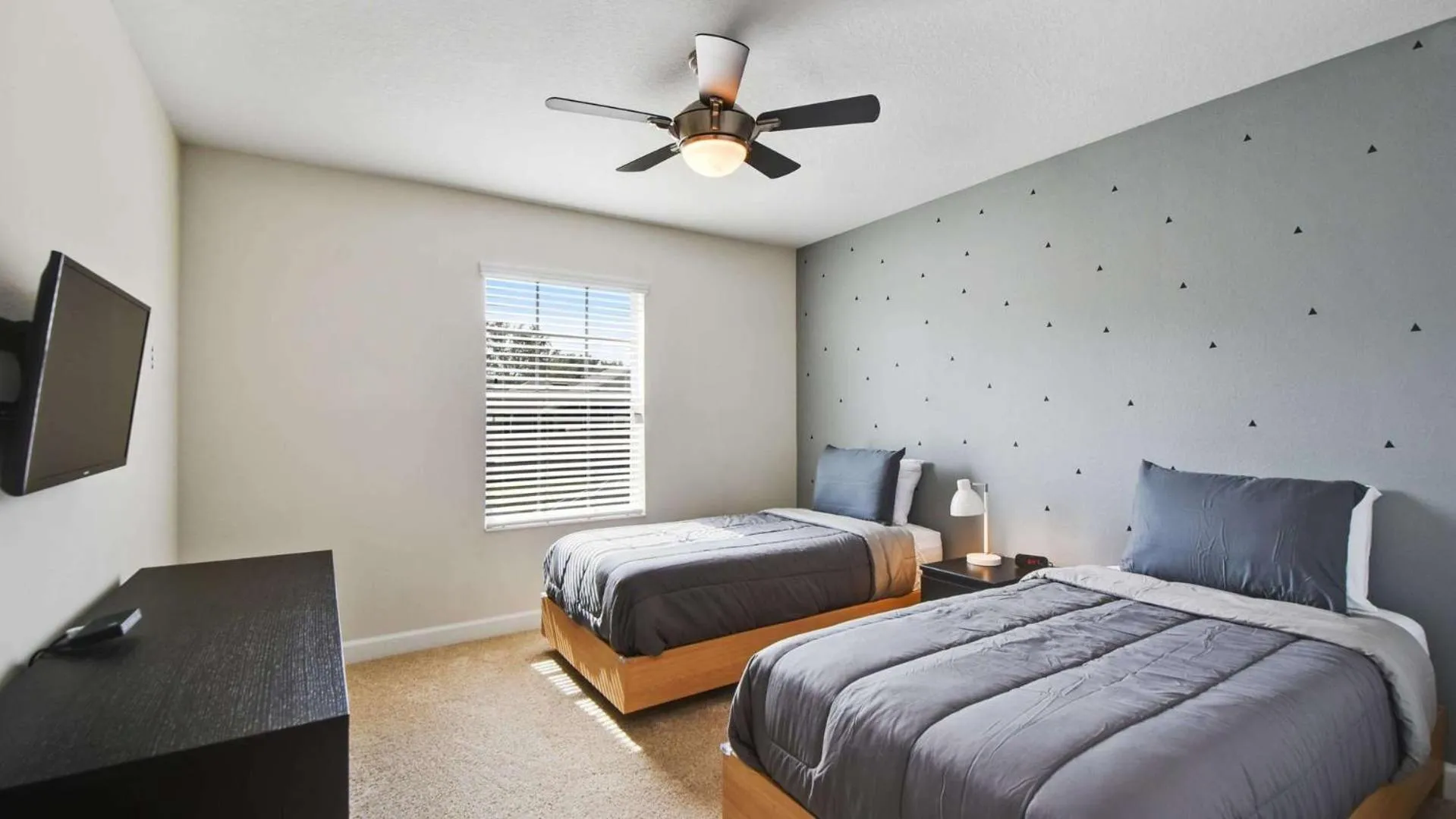 Bedroom, Bed in Regal Splendor Villa - 4 bed at ChampionsGate