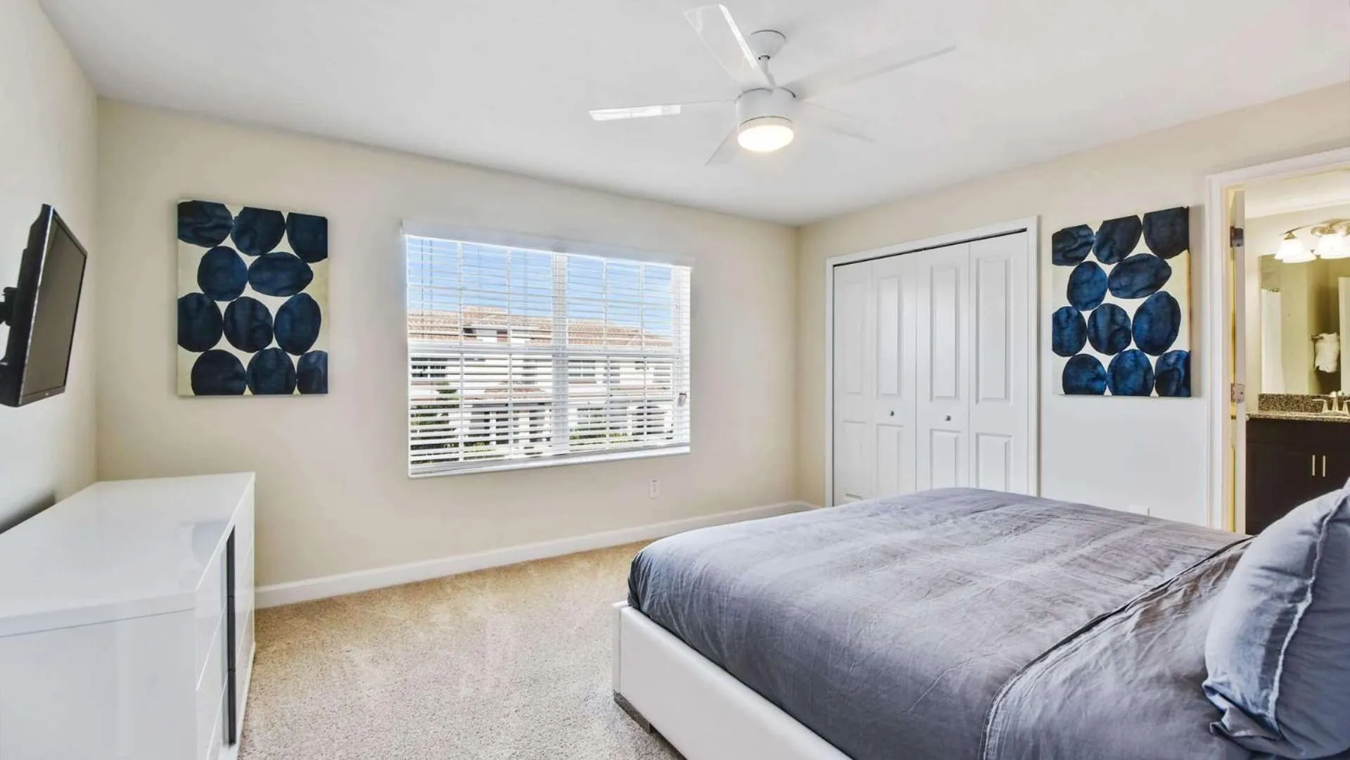 Bedroom, Bed in Regal Splendor Villa - 4 bed at ChampionsGate