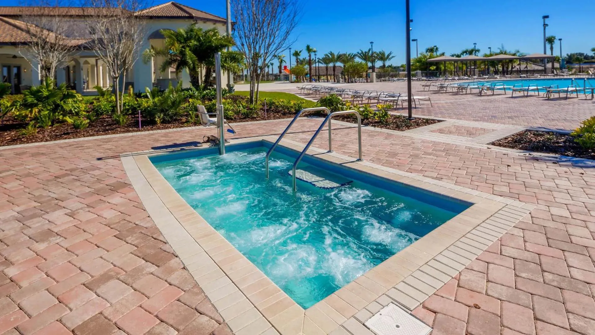 Swimming pool in Regal Splendor Villa - 4 bed at ChampionsGate