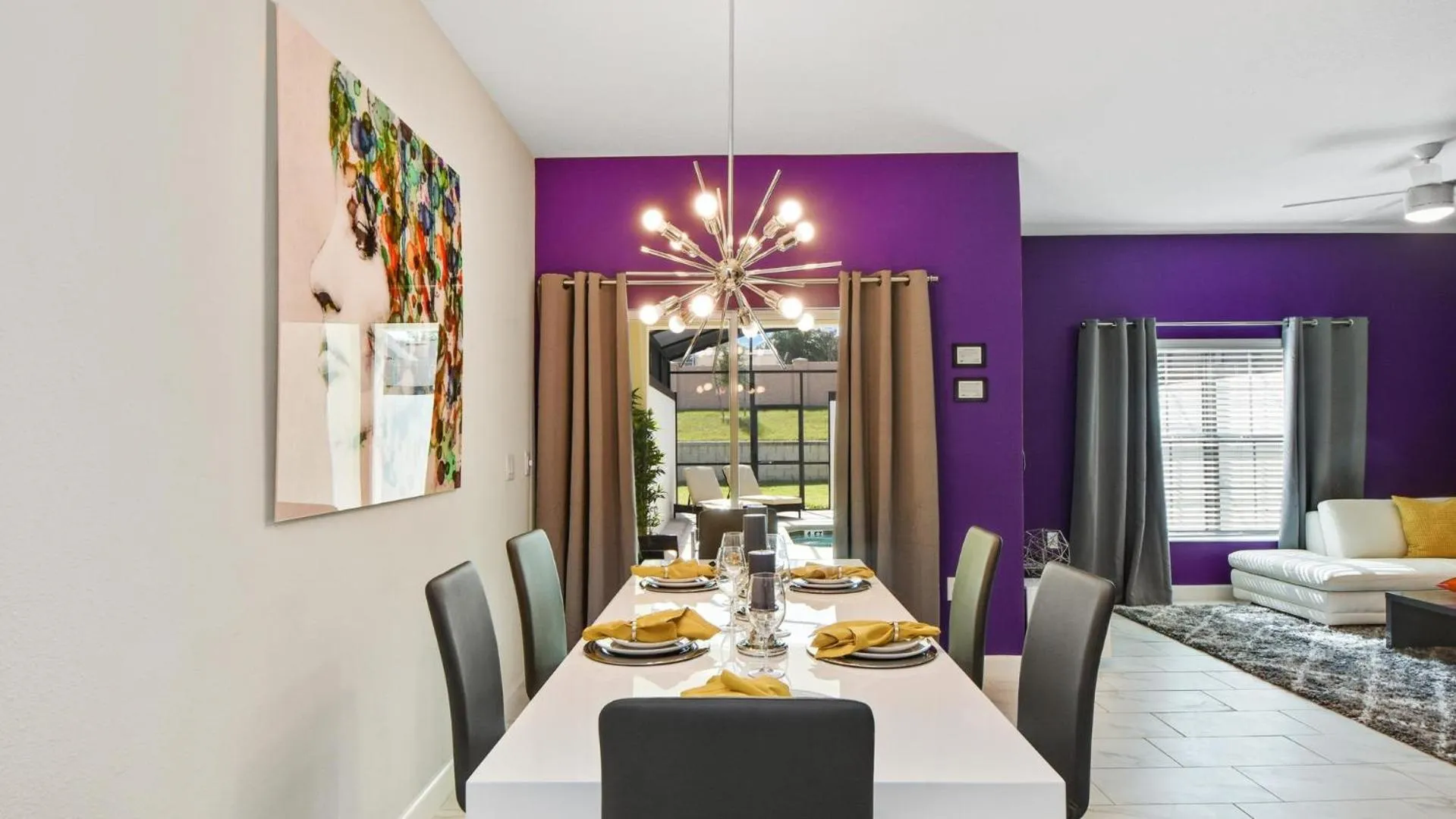 Dining area in Regal Splendor Villa - 4 bed at ChampionsGate