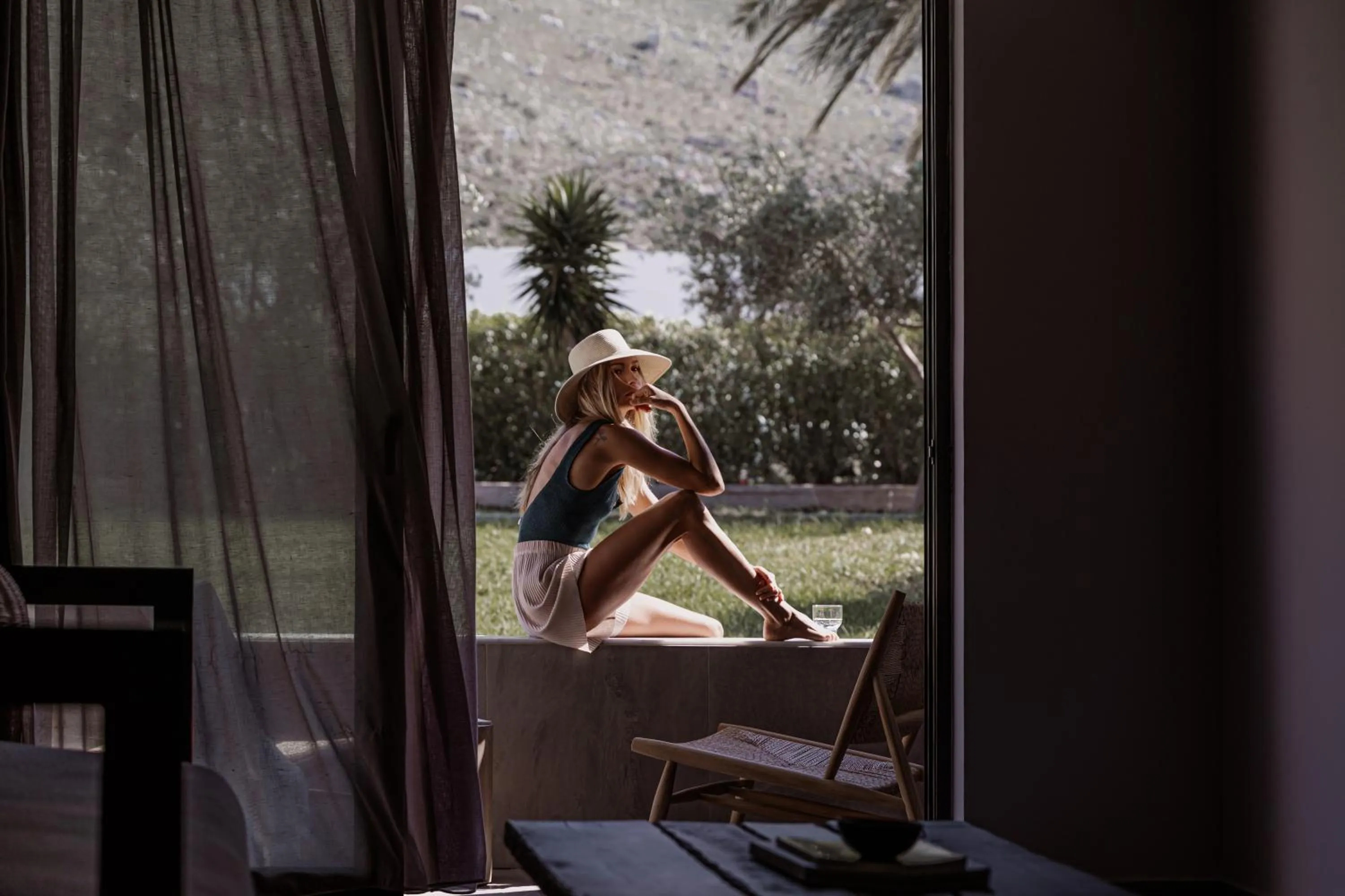 Text overlay in Cook's Club Kolymbia Rhodes -Adults only