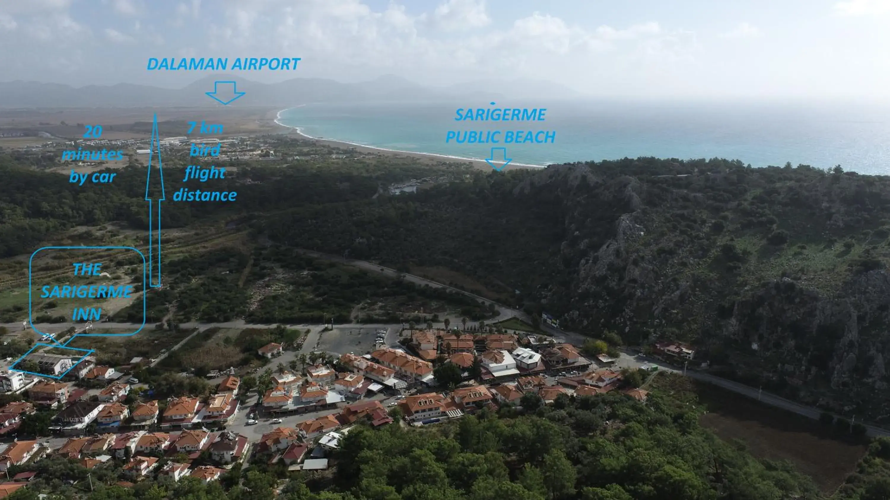 Deluxe Double or Twin Room with Balcony in THE SARIGERME INN Deluxe Double or Twin Room with Balcony in THE SARIGERME INN