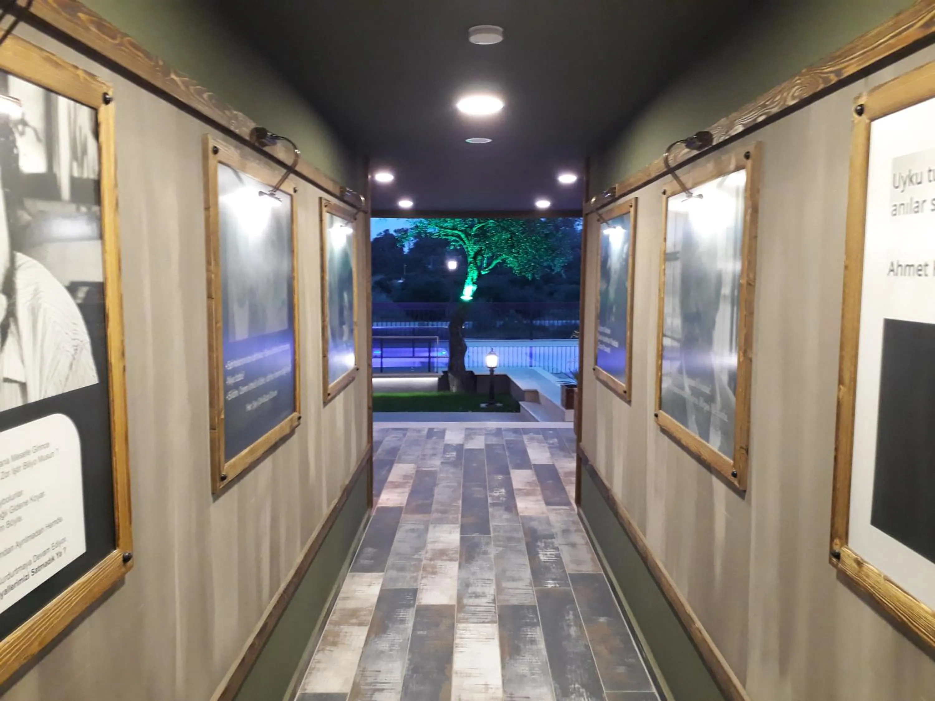 Pool view in THE SARIGERME INN