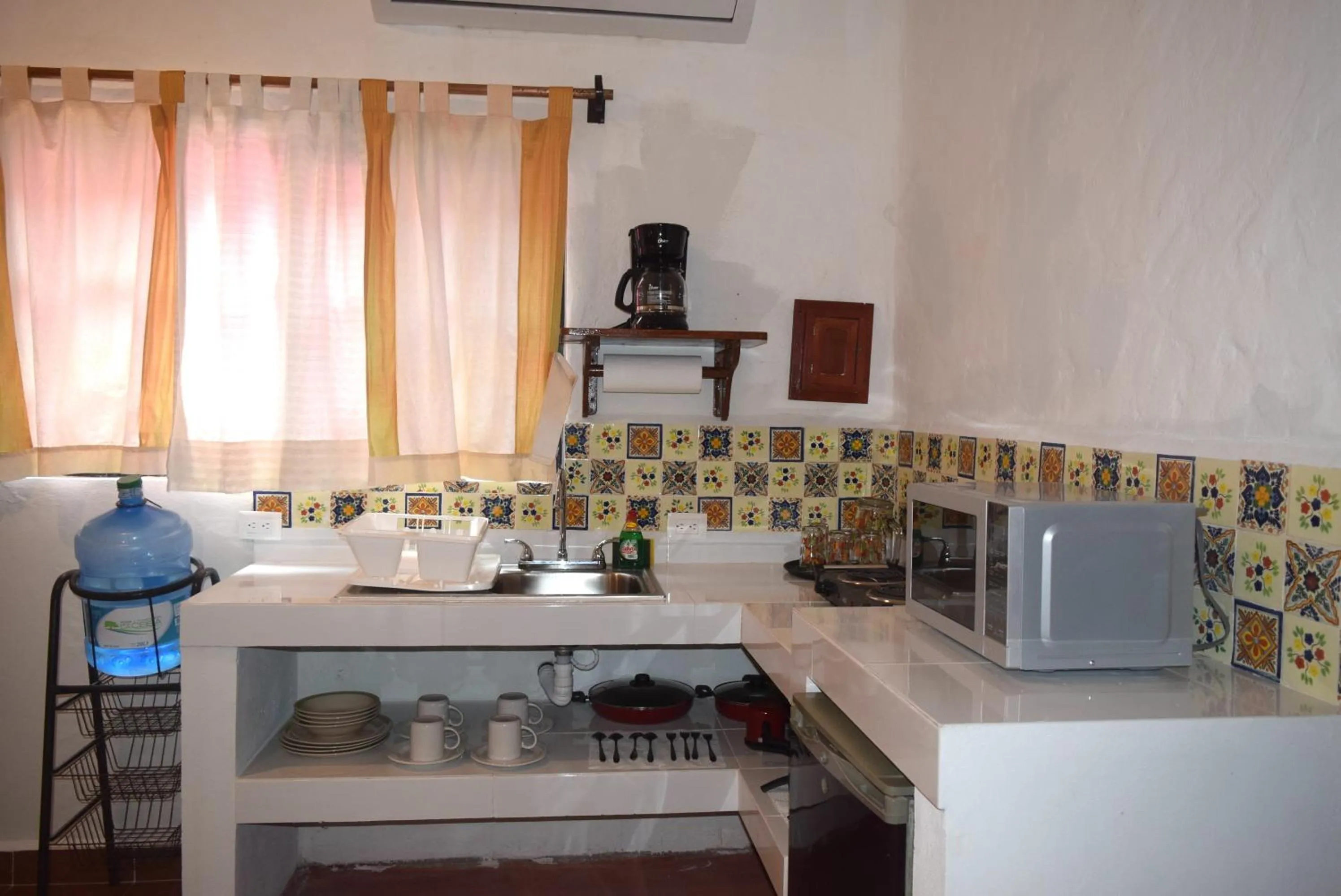 Kitchen or kitchenette in Hotel Casa el Moro