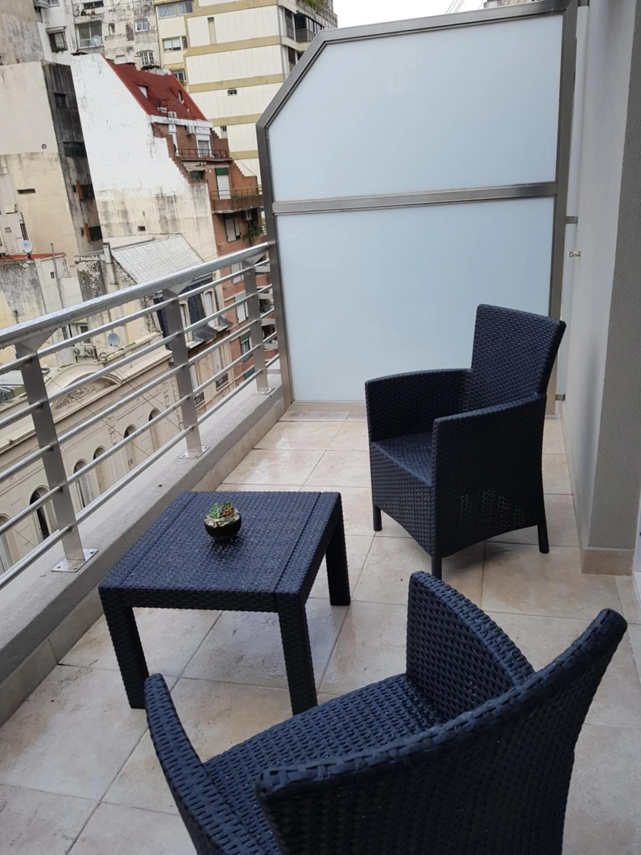 Balcony/Terrace in Up Recoleta Hotel