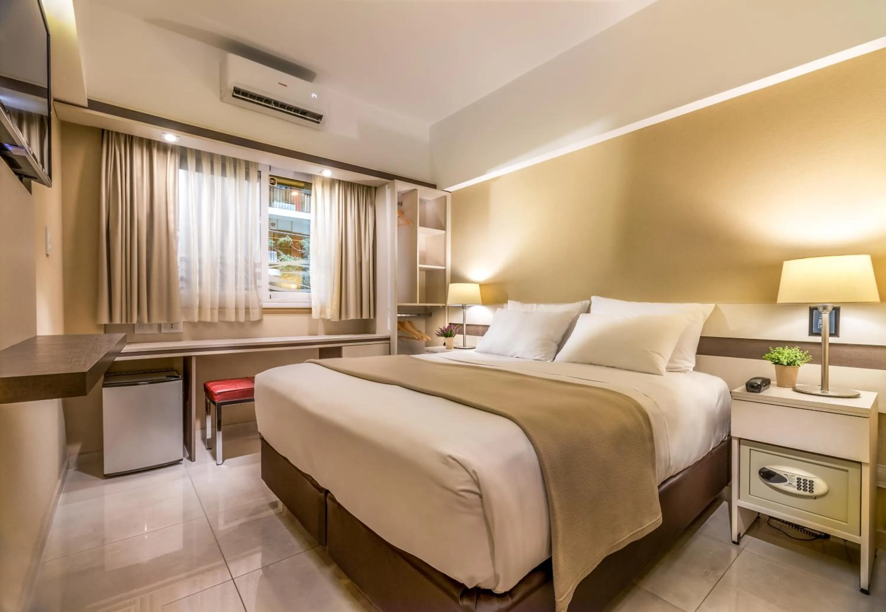 Bed in Up Recoleta Hotel