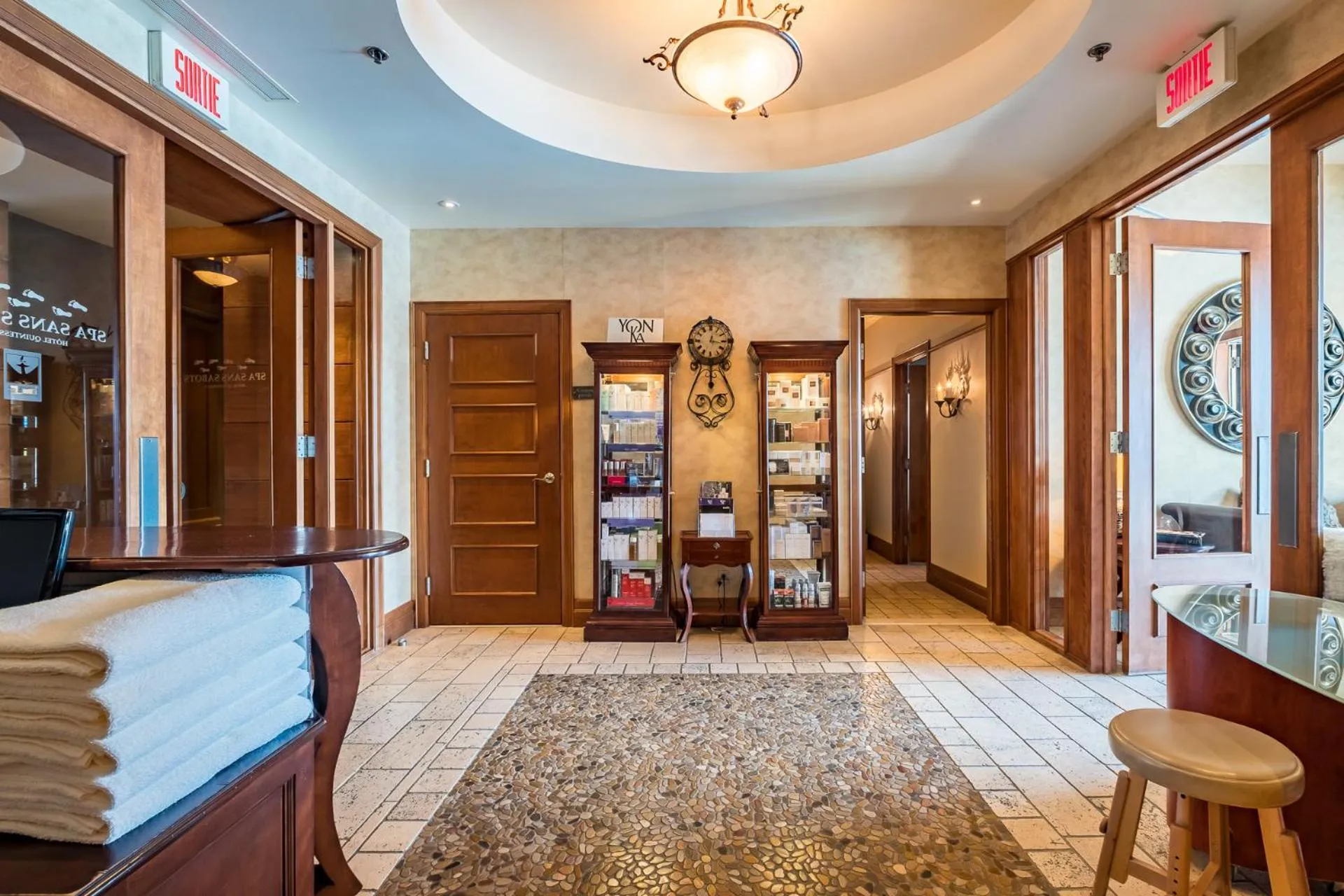 Spa and wellness centre/facilities in Hotel Quintessence