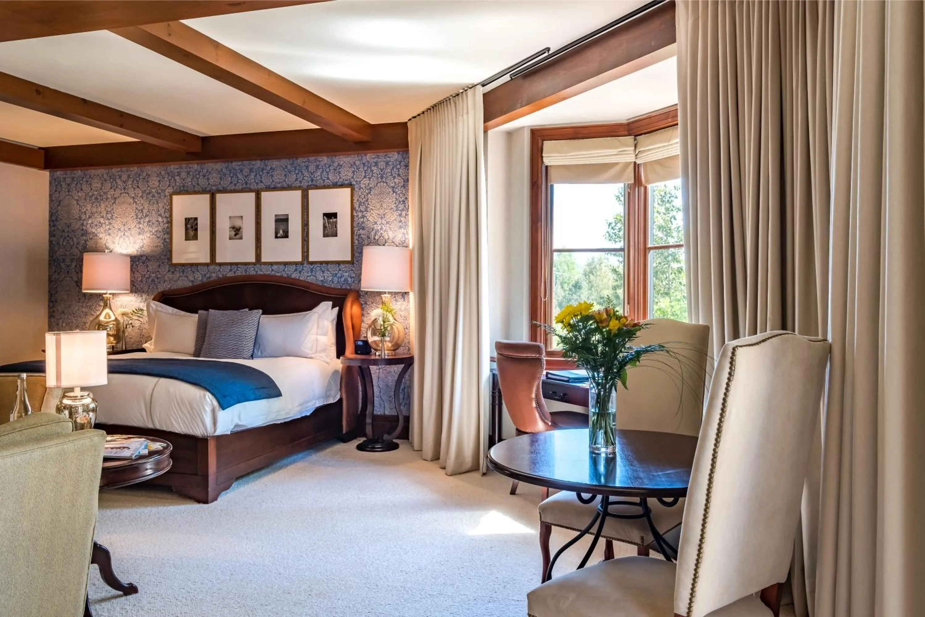 Dining area in Hotel Quintessence