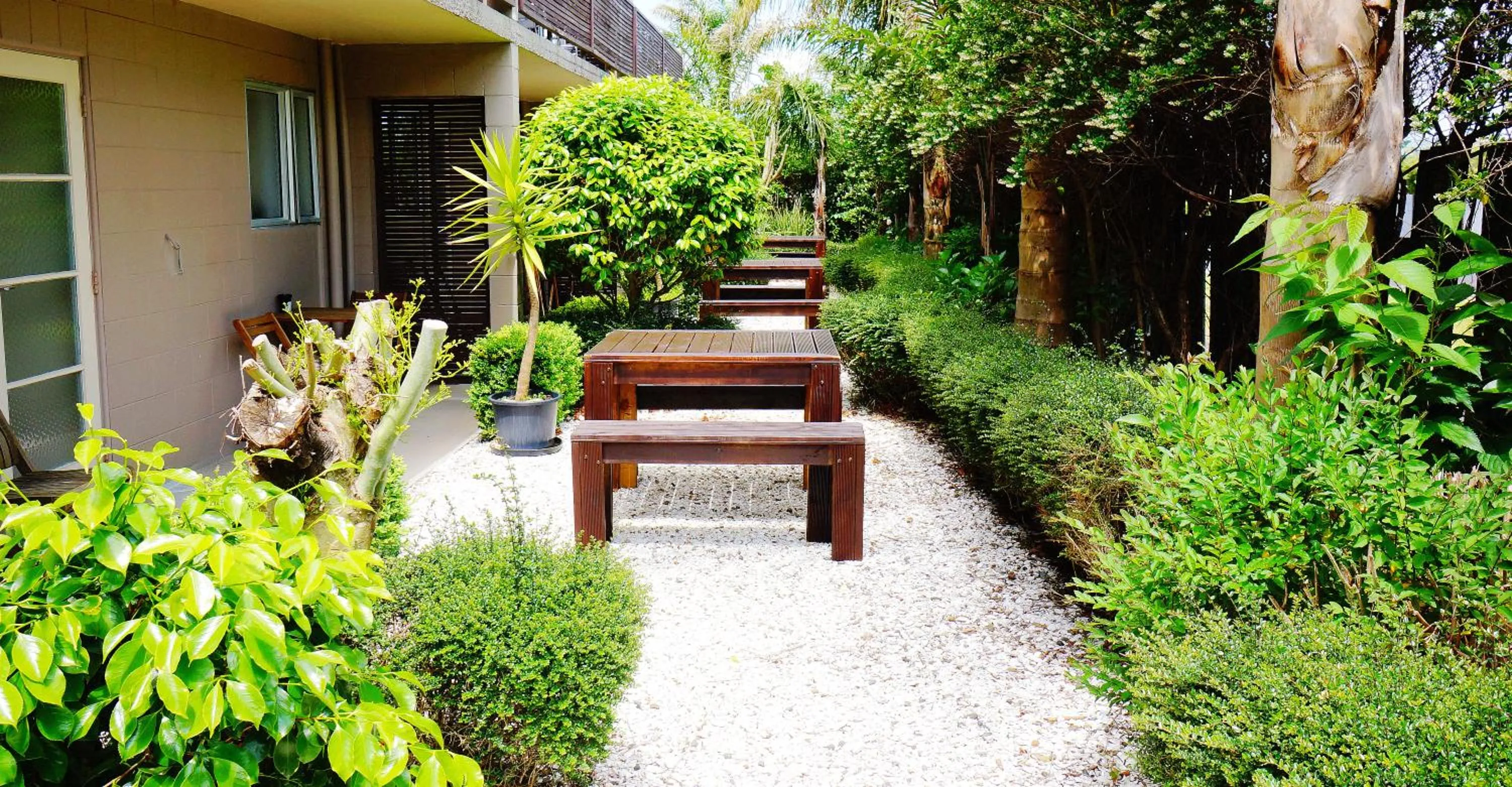 Patio in Waihi Motel