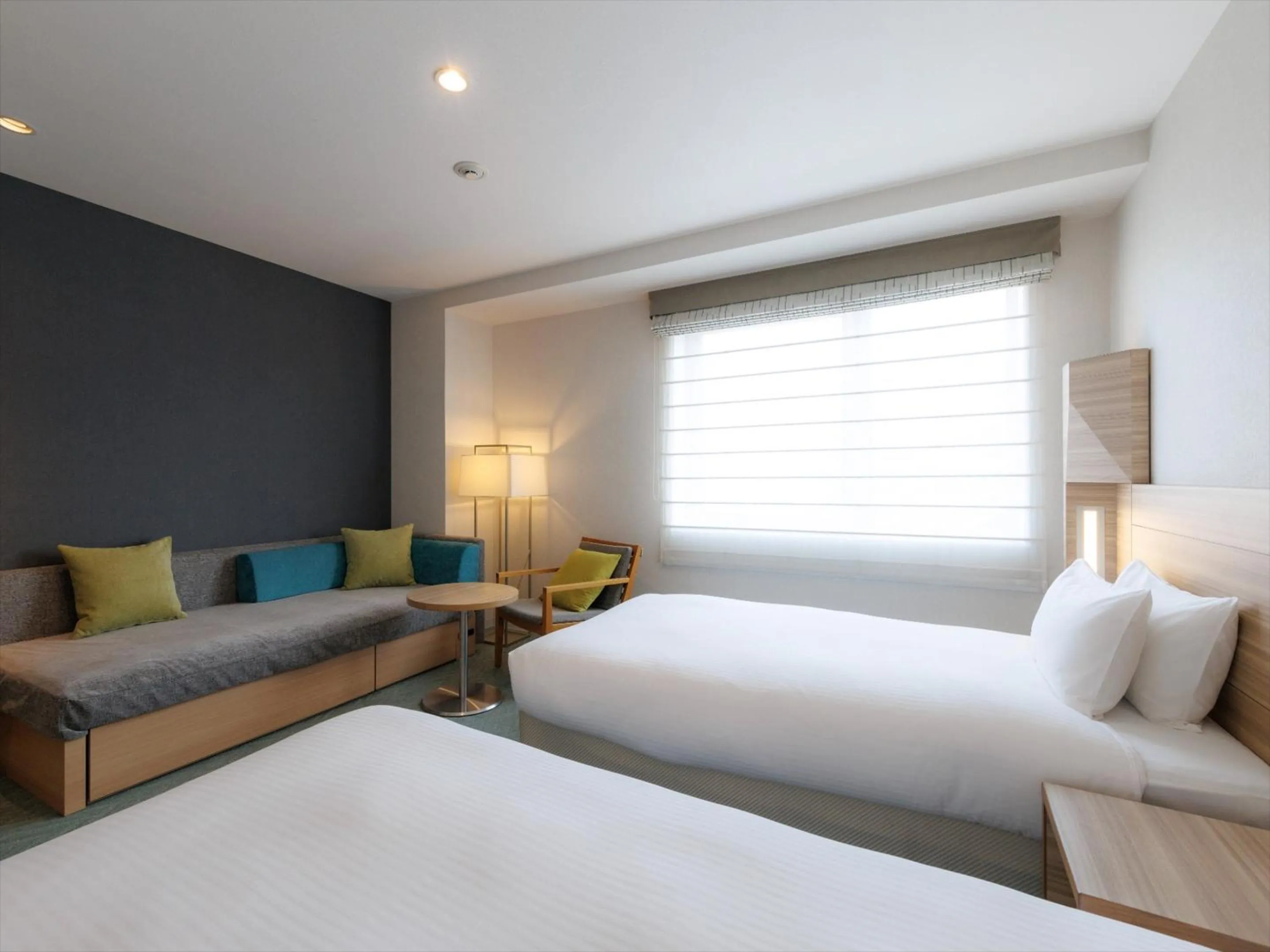 Photo of the whole room, Bed in JR Kyushu Hotel Kagoshima