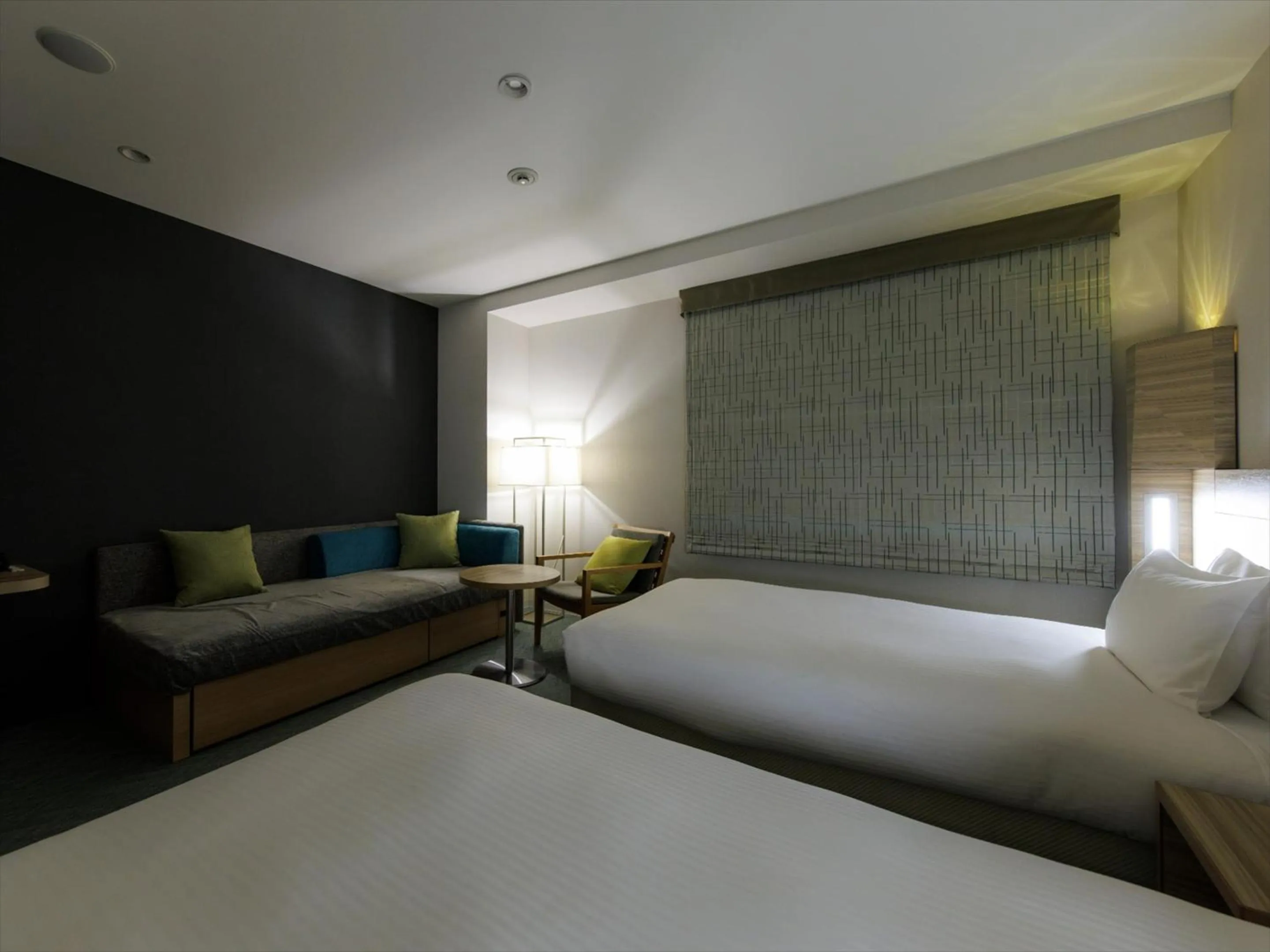 Photo of the whole room, Bed in JR Kyushu Hotel Kagoshima