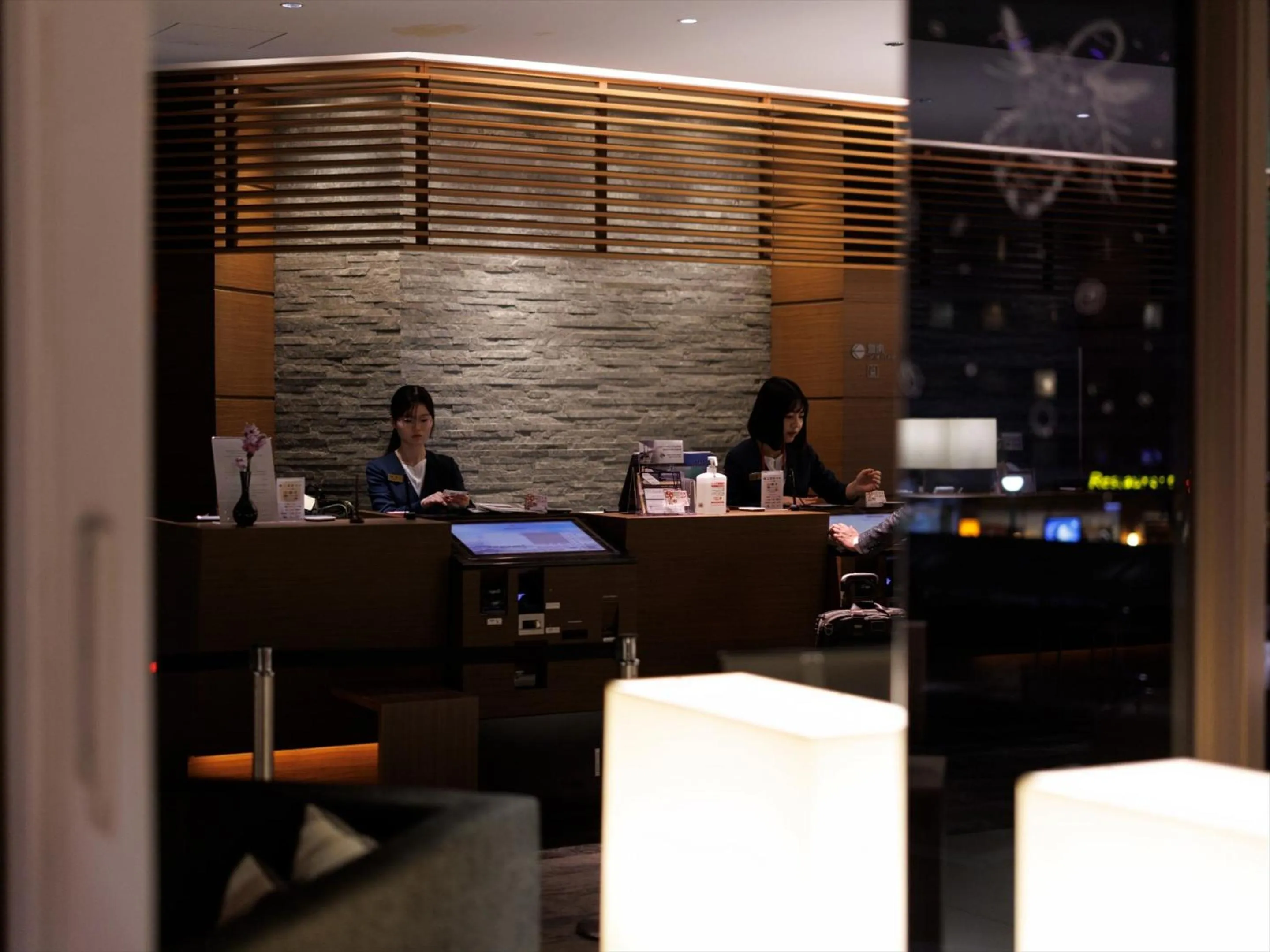 Lobby or reception in JR Kyushu Hotel Kagoshima