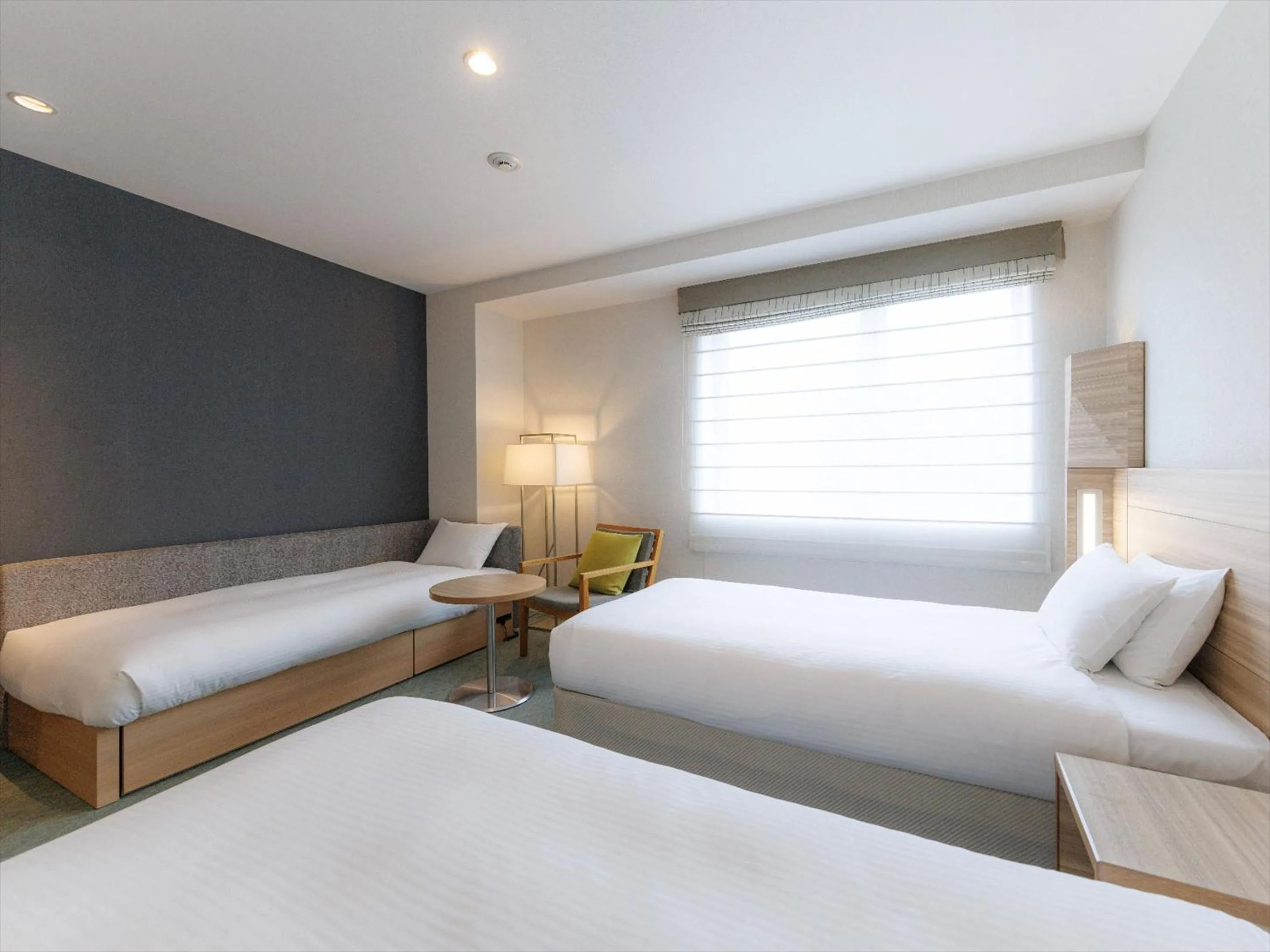 Photo of the whole room, Bed in JR Kyushu Hotel Kagoshima