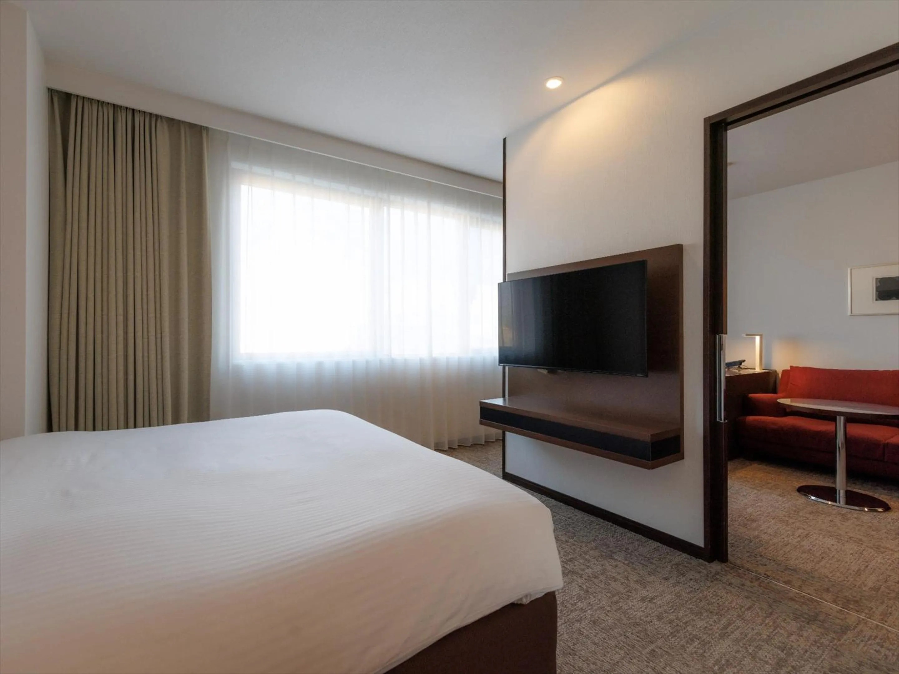 Photo of the whole room, Bed in JR Kyushu Hotel Kagoshima