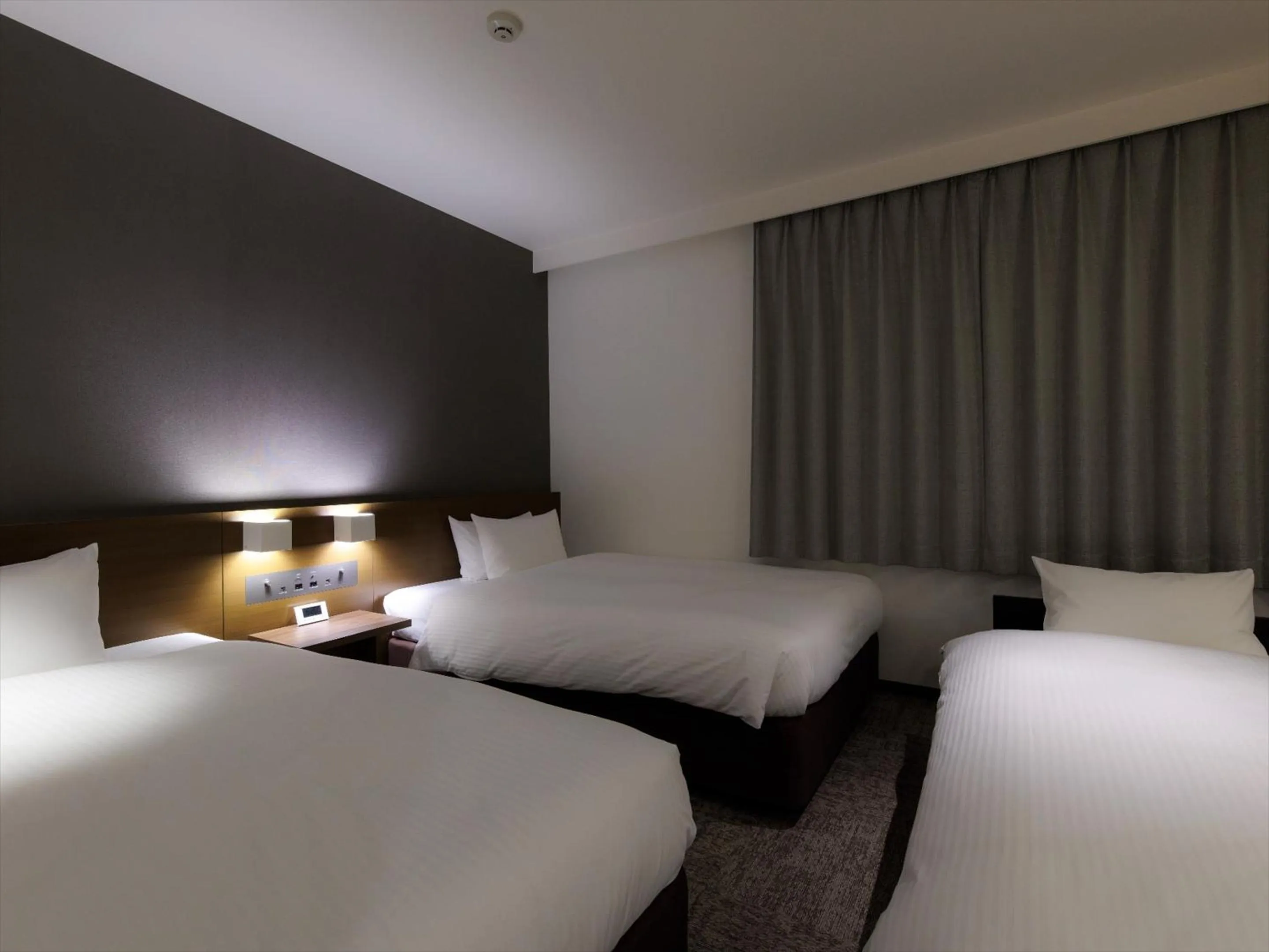 Photo of the whole room, Bed in JR Kyushu Hotel Kagoshima