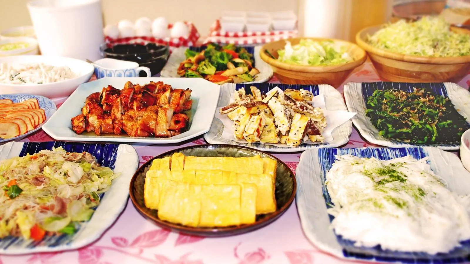 Buffet breakfast in Smile Hotel Towada