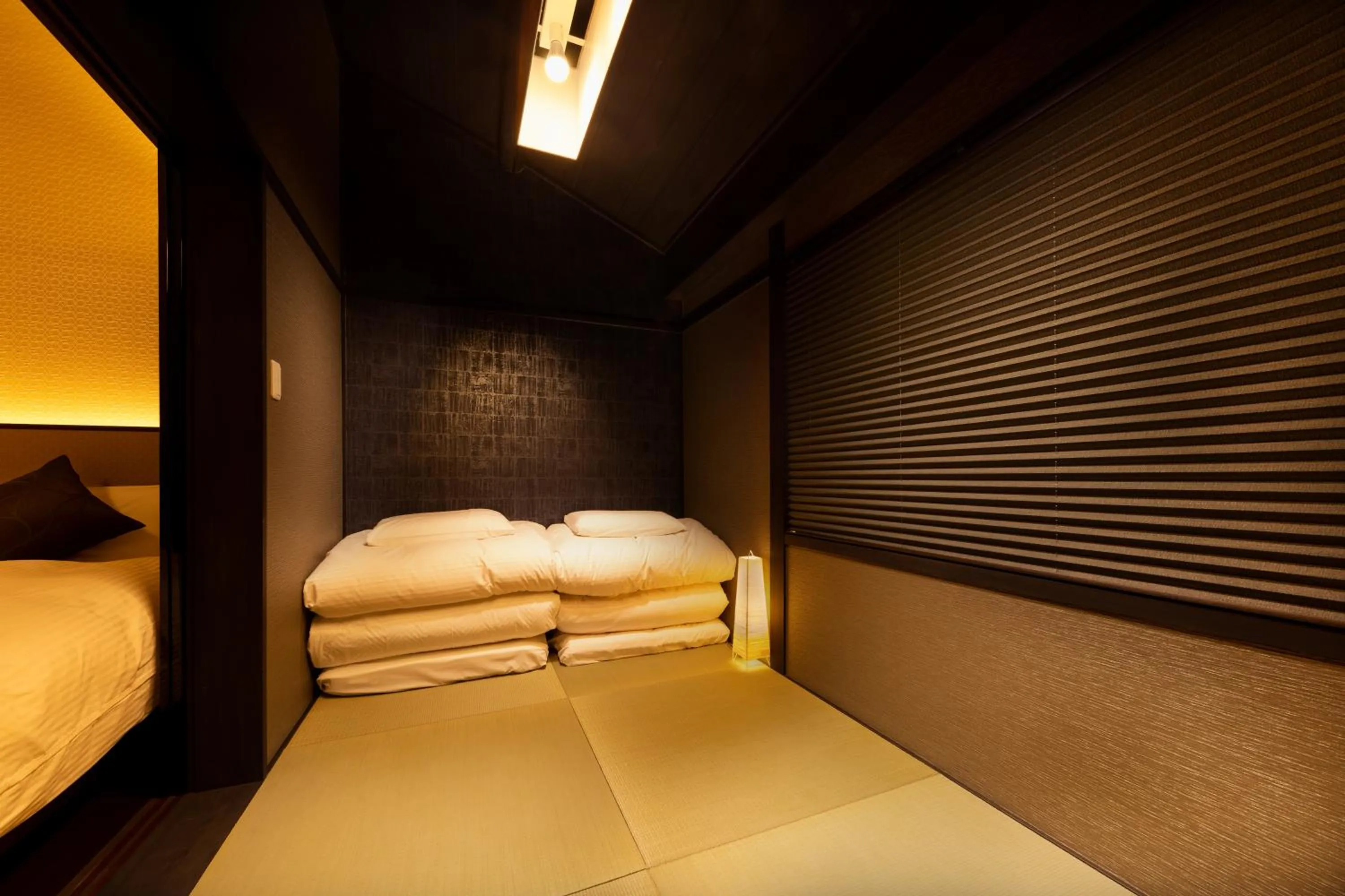 Photo of the whole room, Bed in Tsumugi Kiyomizugojo
