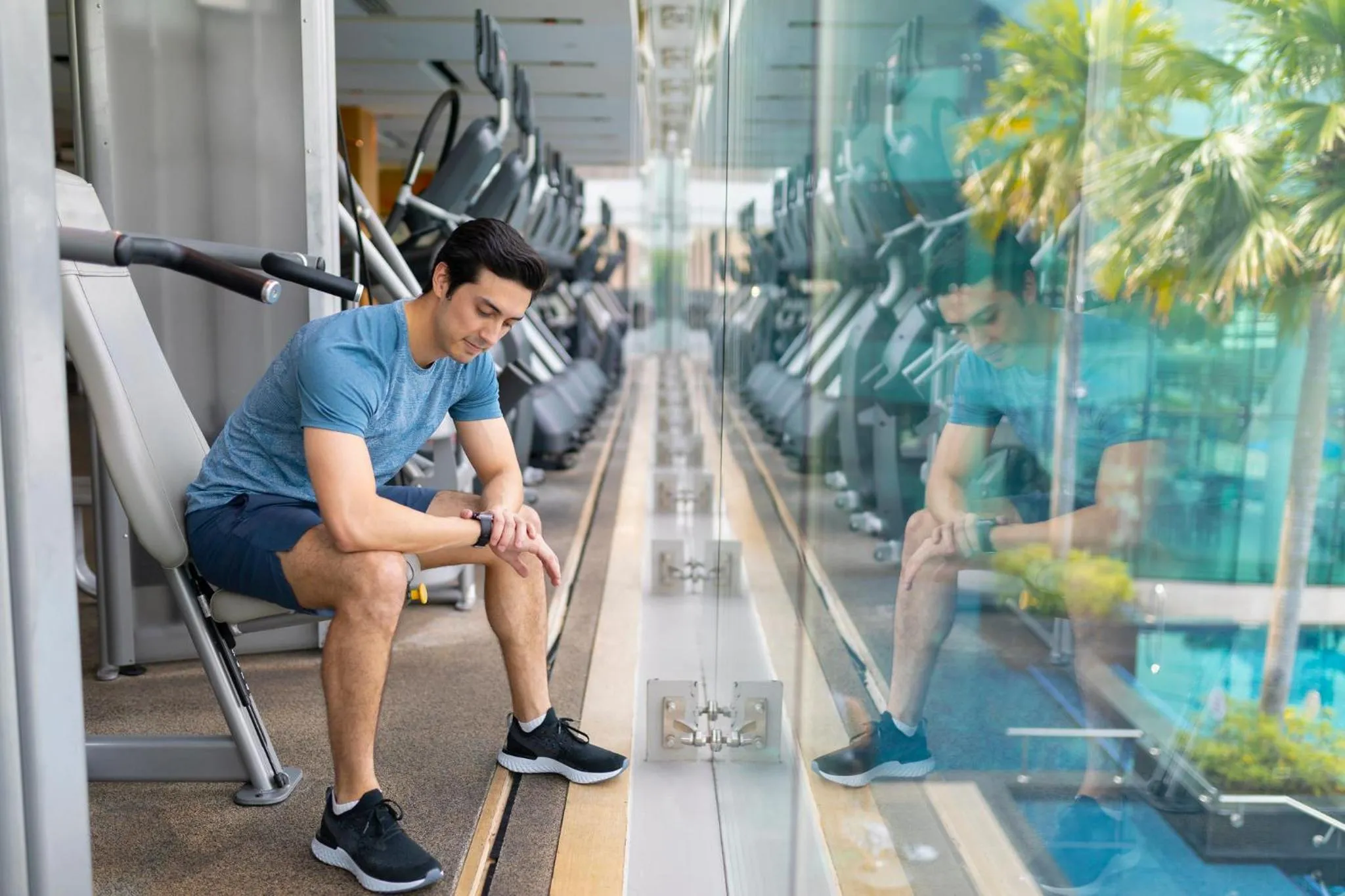 Fitness centre/facilities in ONE15 Marina Sentosa Cove Singapore