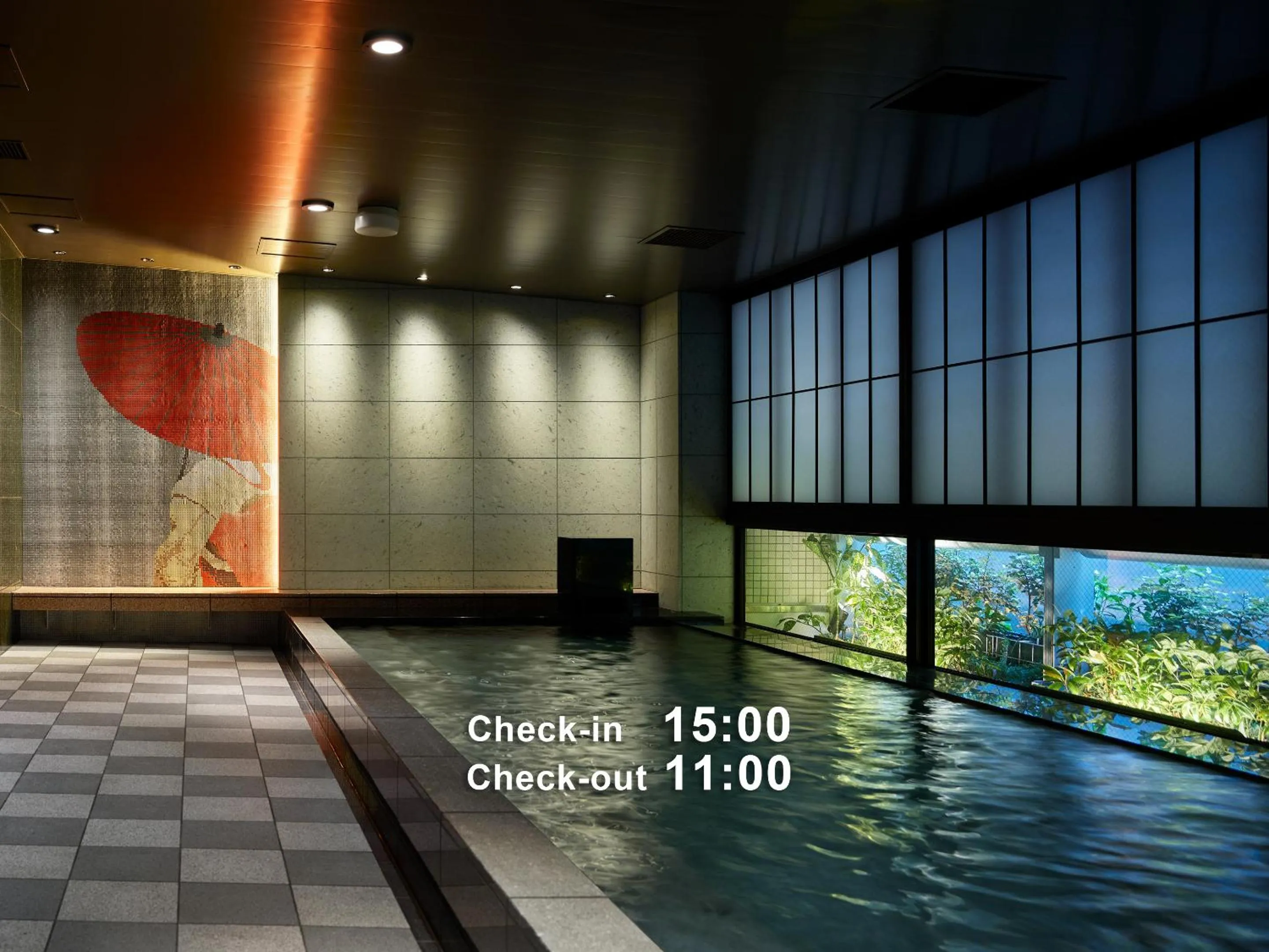 Public Bath in Mitsui Garden Hotel Ginza-gochome