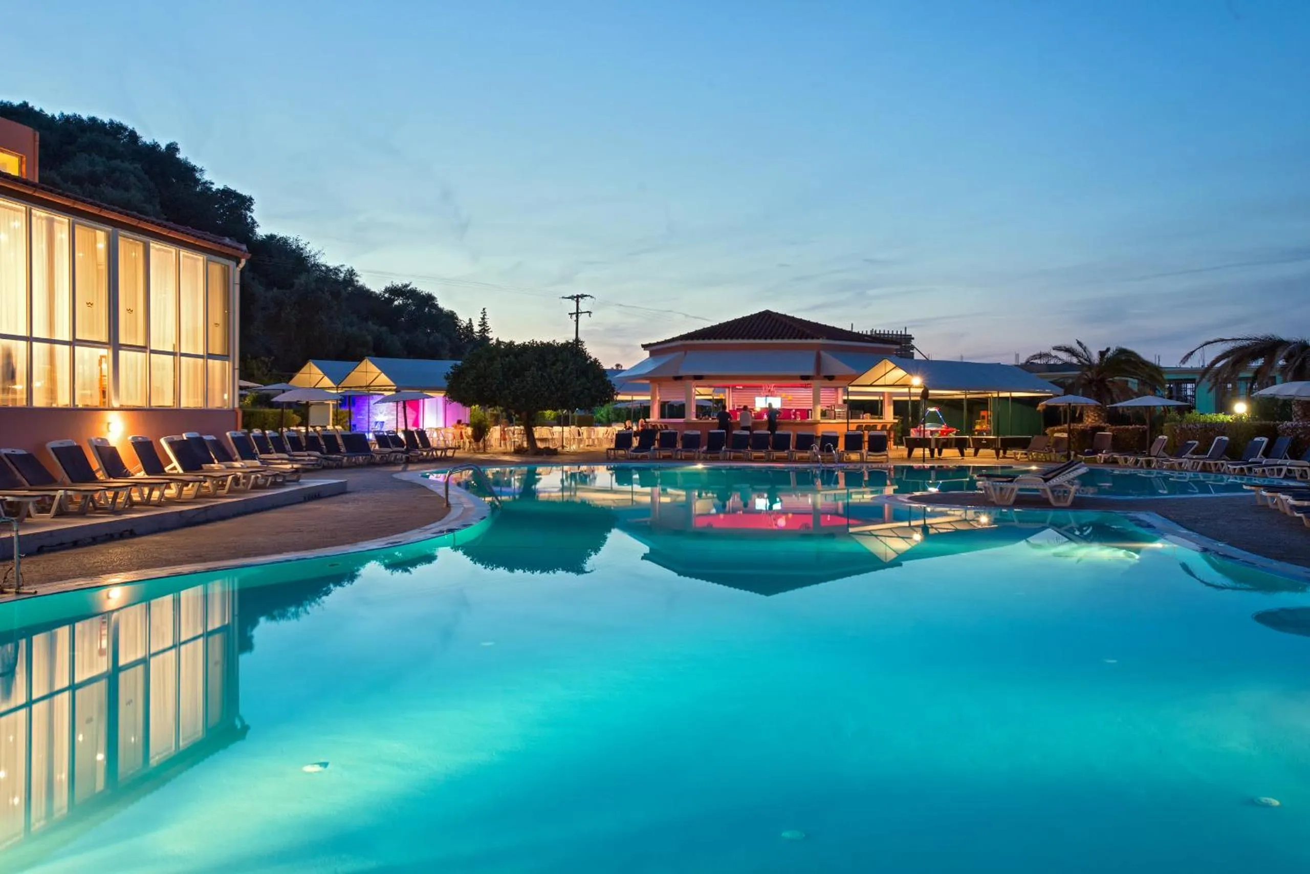 Swimming pool in Panorama Sidari