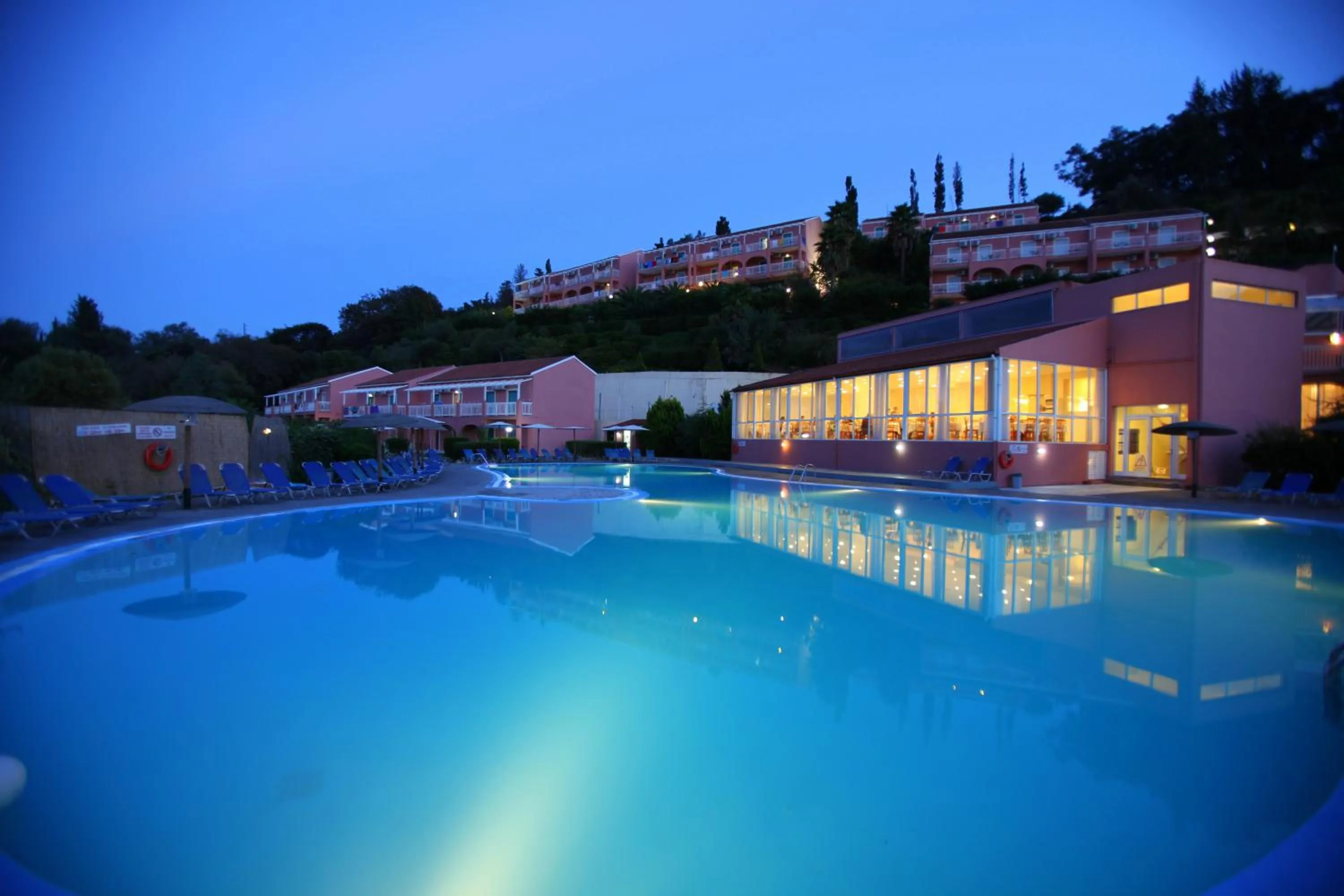 Night in Panorama Sidari