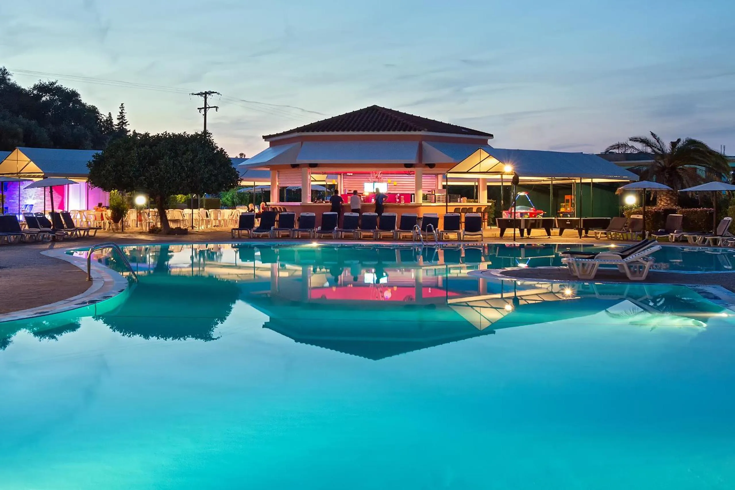 Lounge or bar in Panorama Sidari