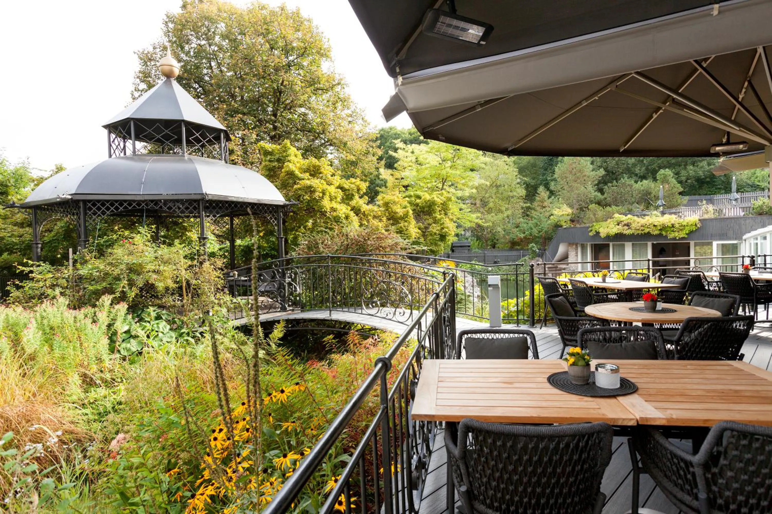 Patio in ERIKA Boutiquehotel Kitzbühel