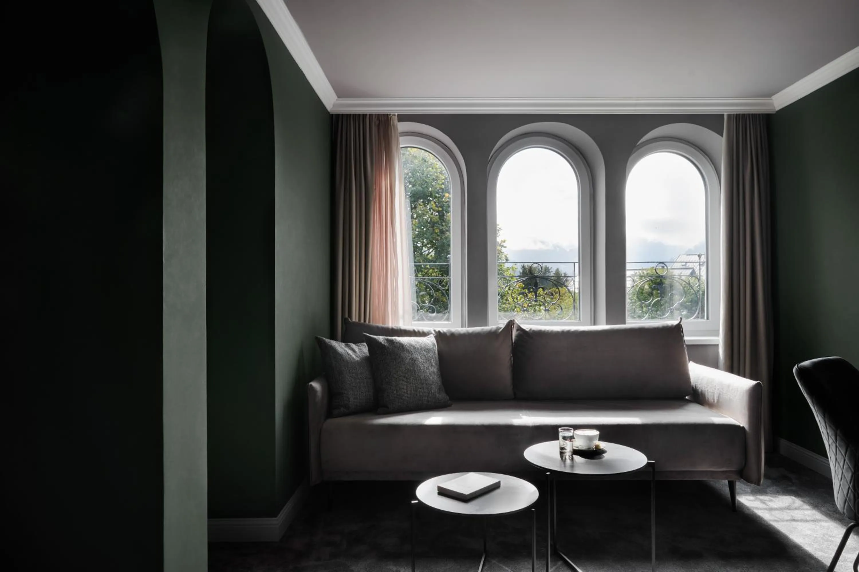 Living room in ERIKA Boutiquehotel Kitzbühel