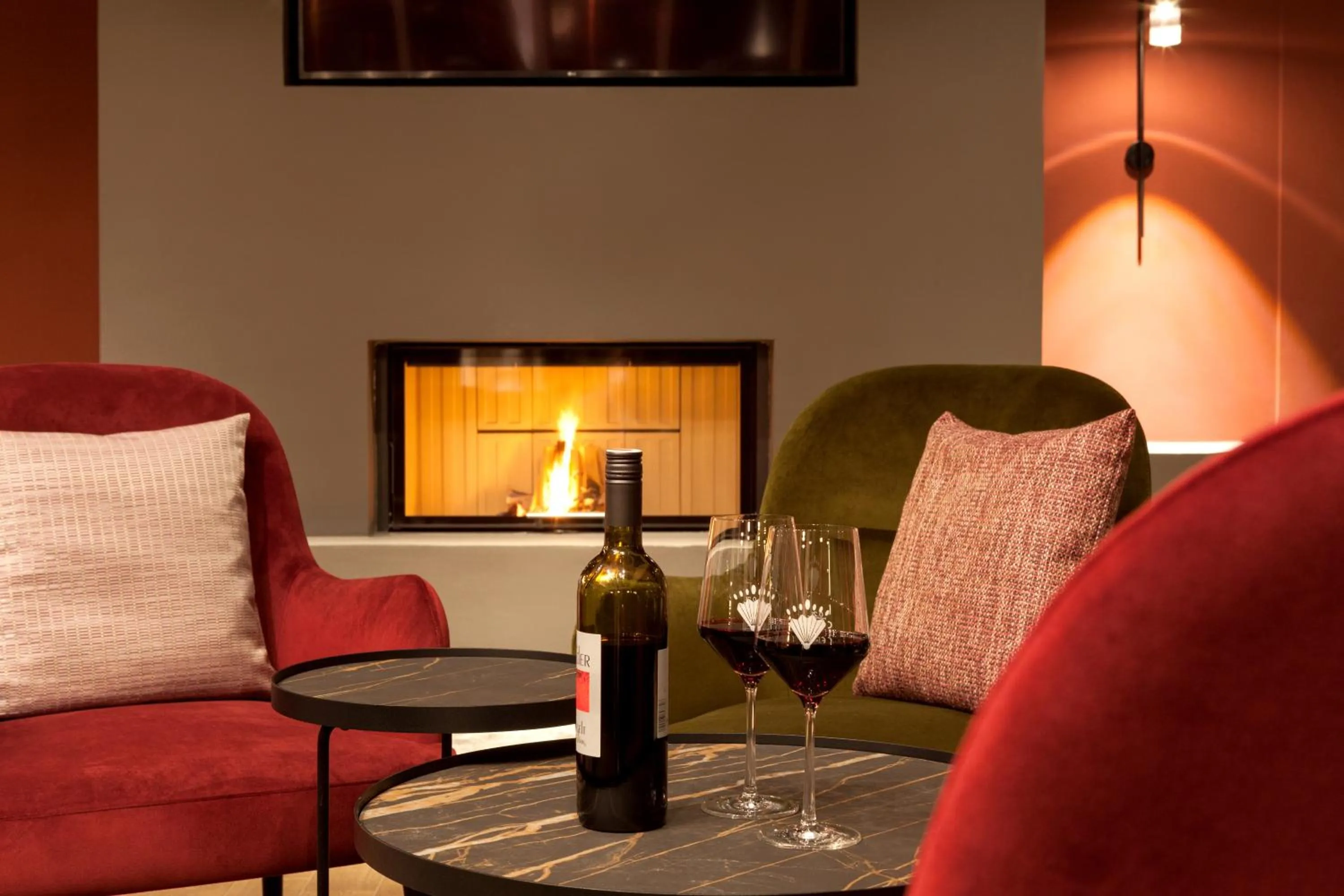 Lounge or bar in ERIKA Boutiquehotel Kitzbühel