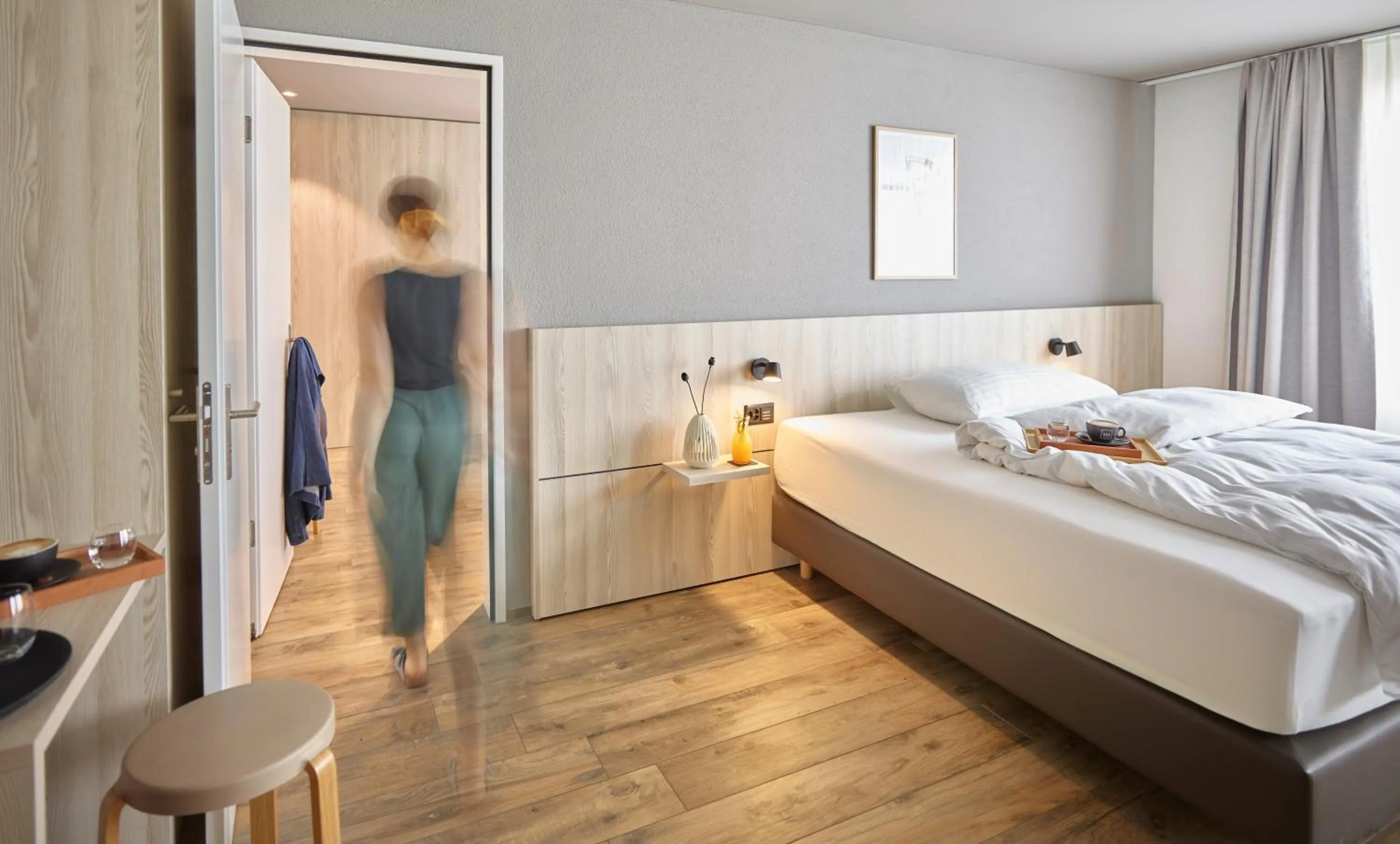 Photo of the whole room, Bed in Hotel Balga Natur- und Bikehotel