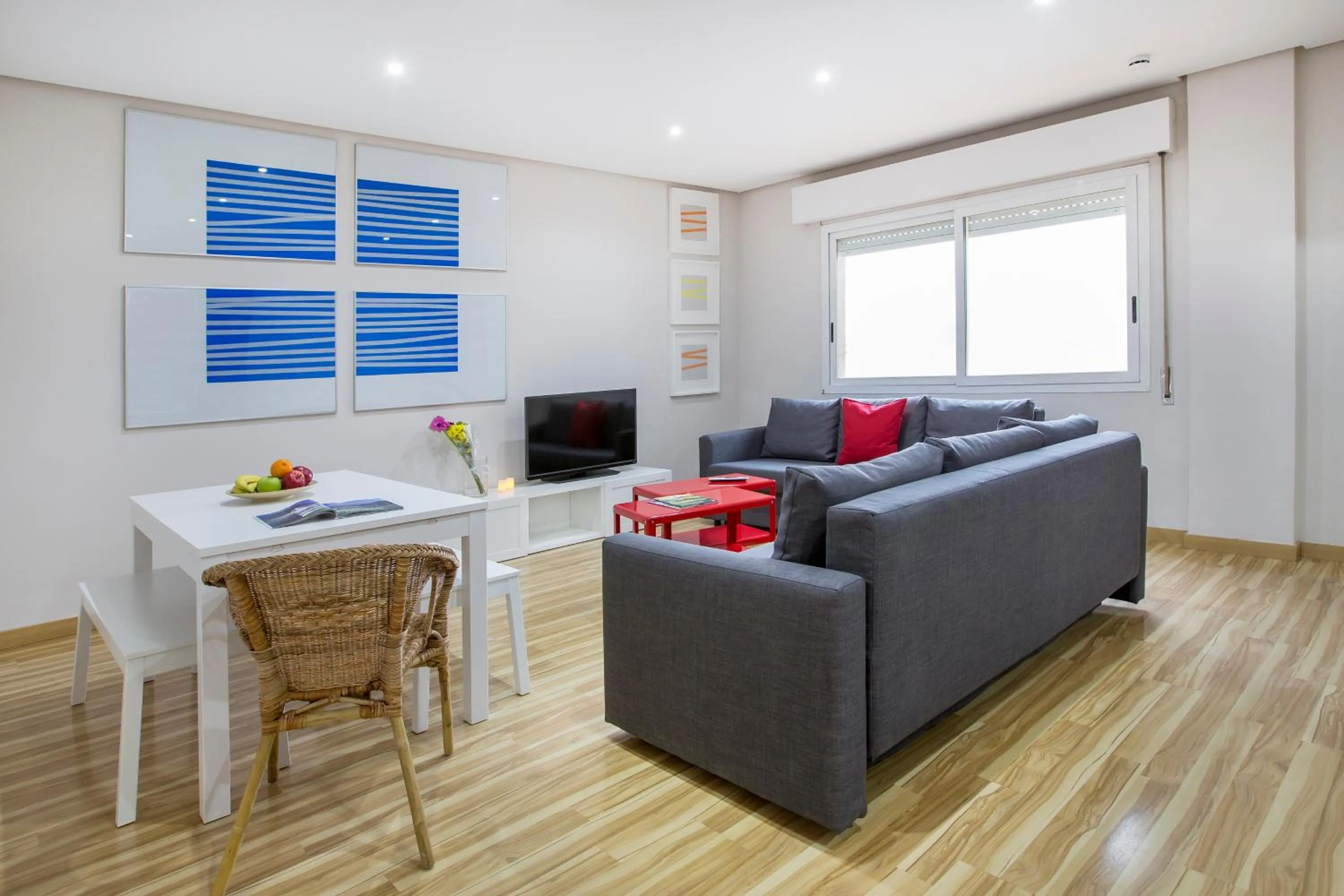 Living room in Mola Suites