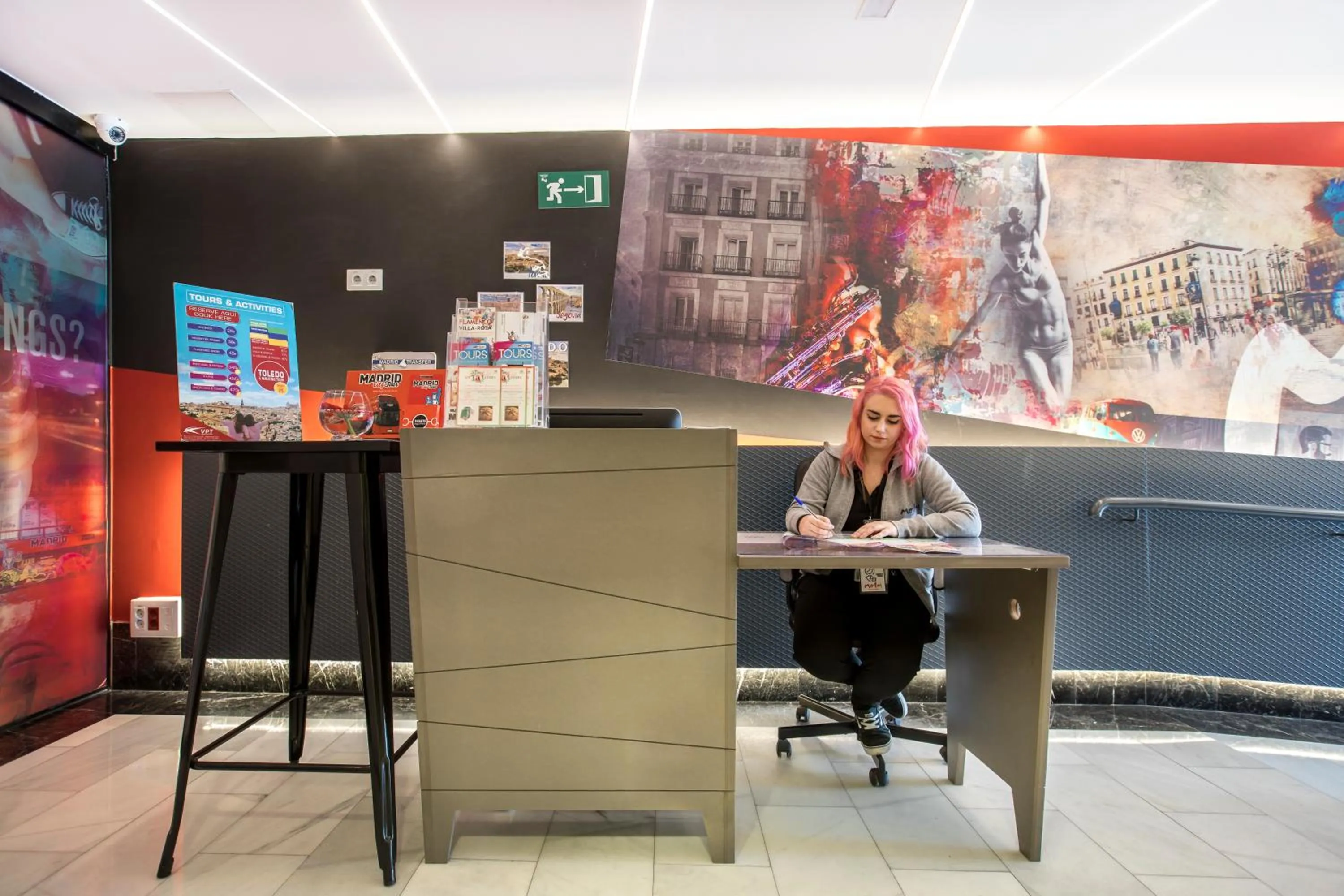 Lobby or reception in Mola Suites