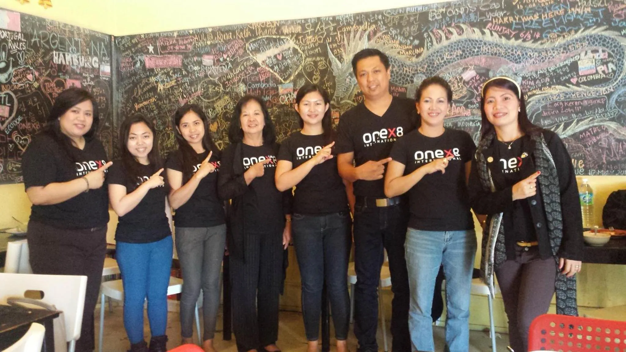 group of guests in The Hive Singapore Hostel