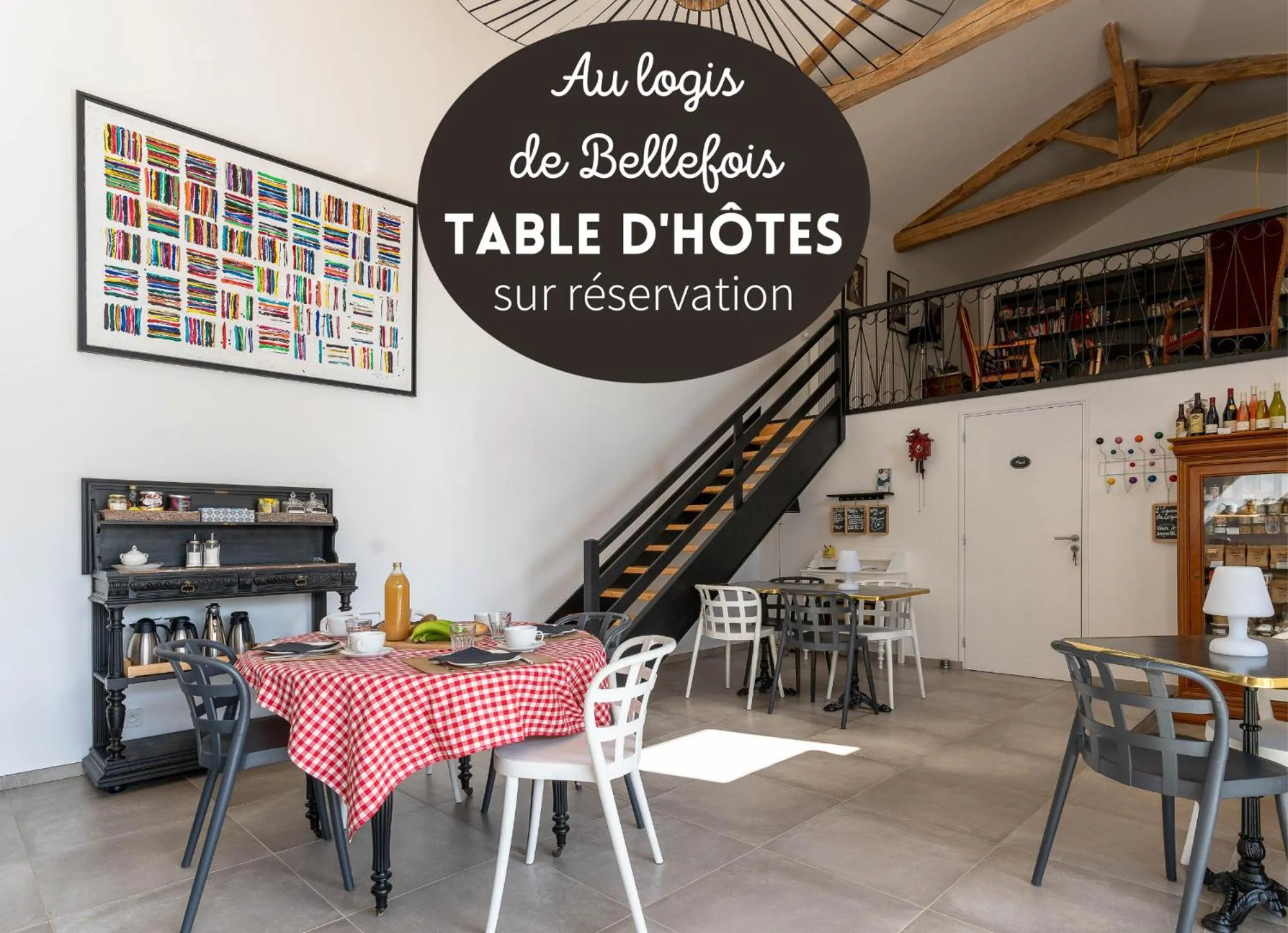 Restaurant/places to eat in AU LOGIS DE BELLEFOIS - Chambres d'hôtes