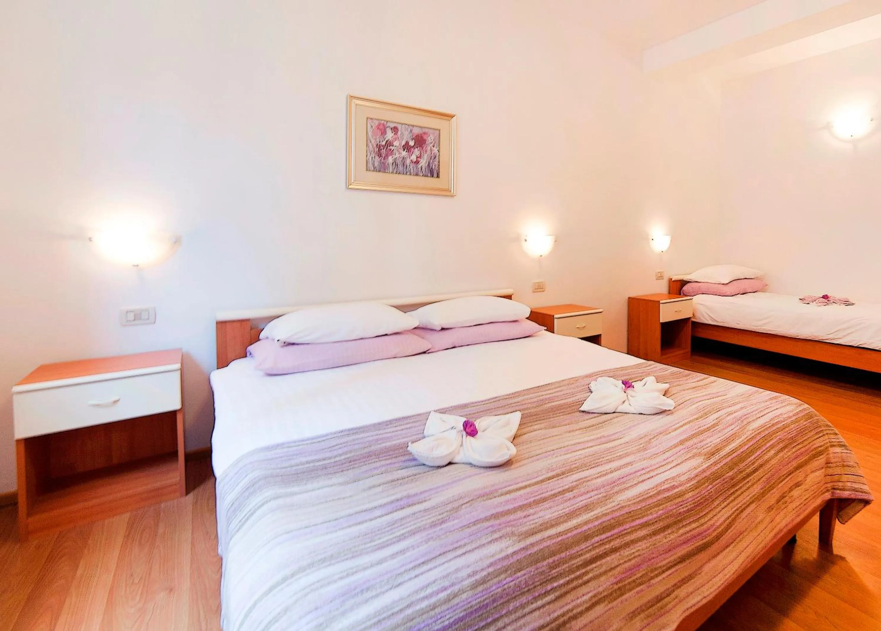 Bedroom, Bed in Apartment Villa Lidija