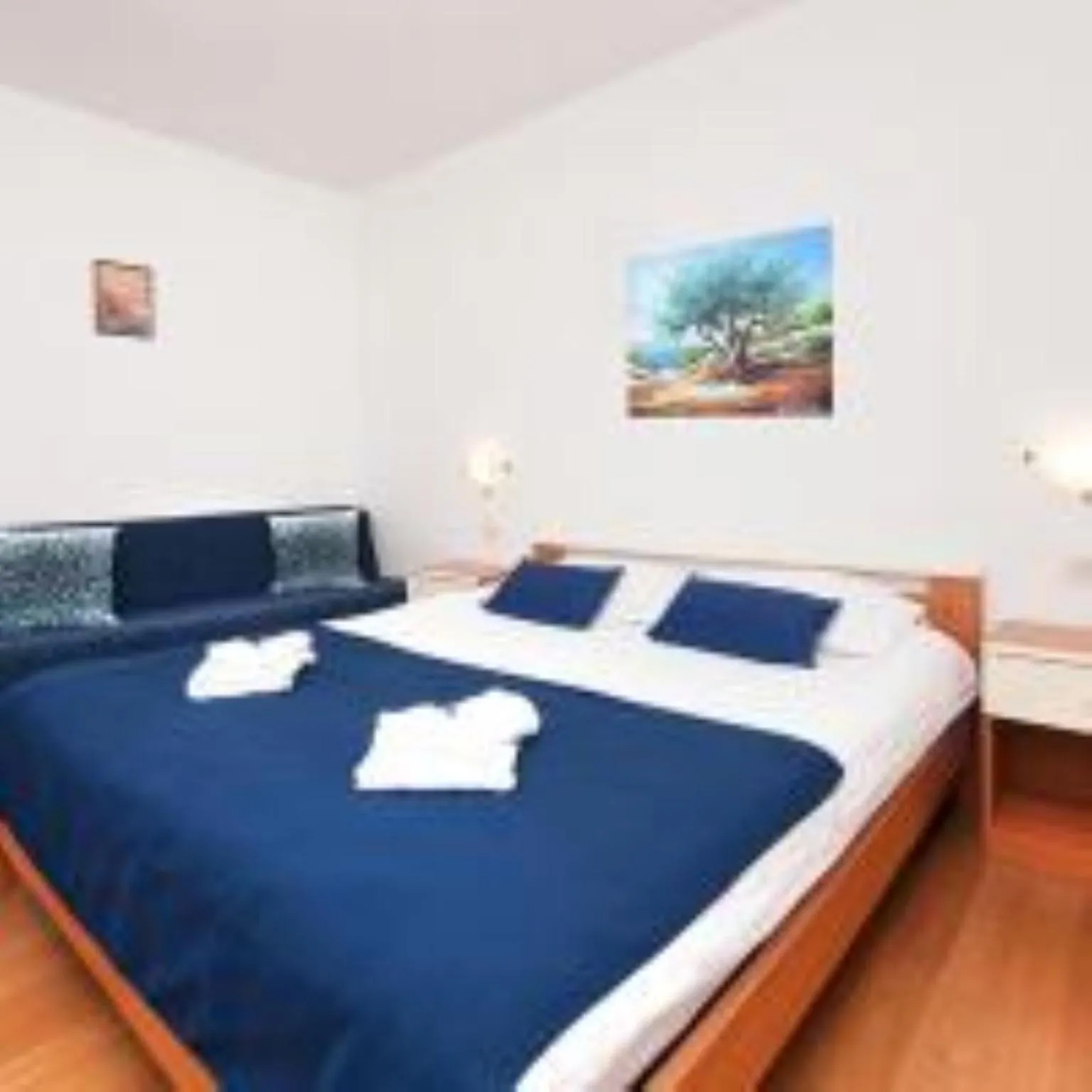 Bed in Apartment Villa Lidija