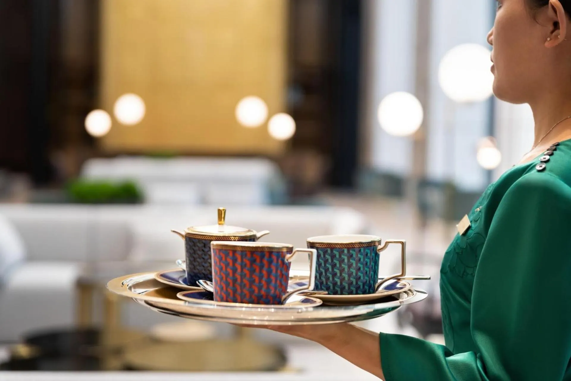 Lobby or reception in Kempinski Hotel Hangzhou