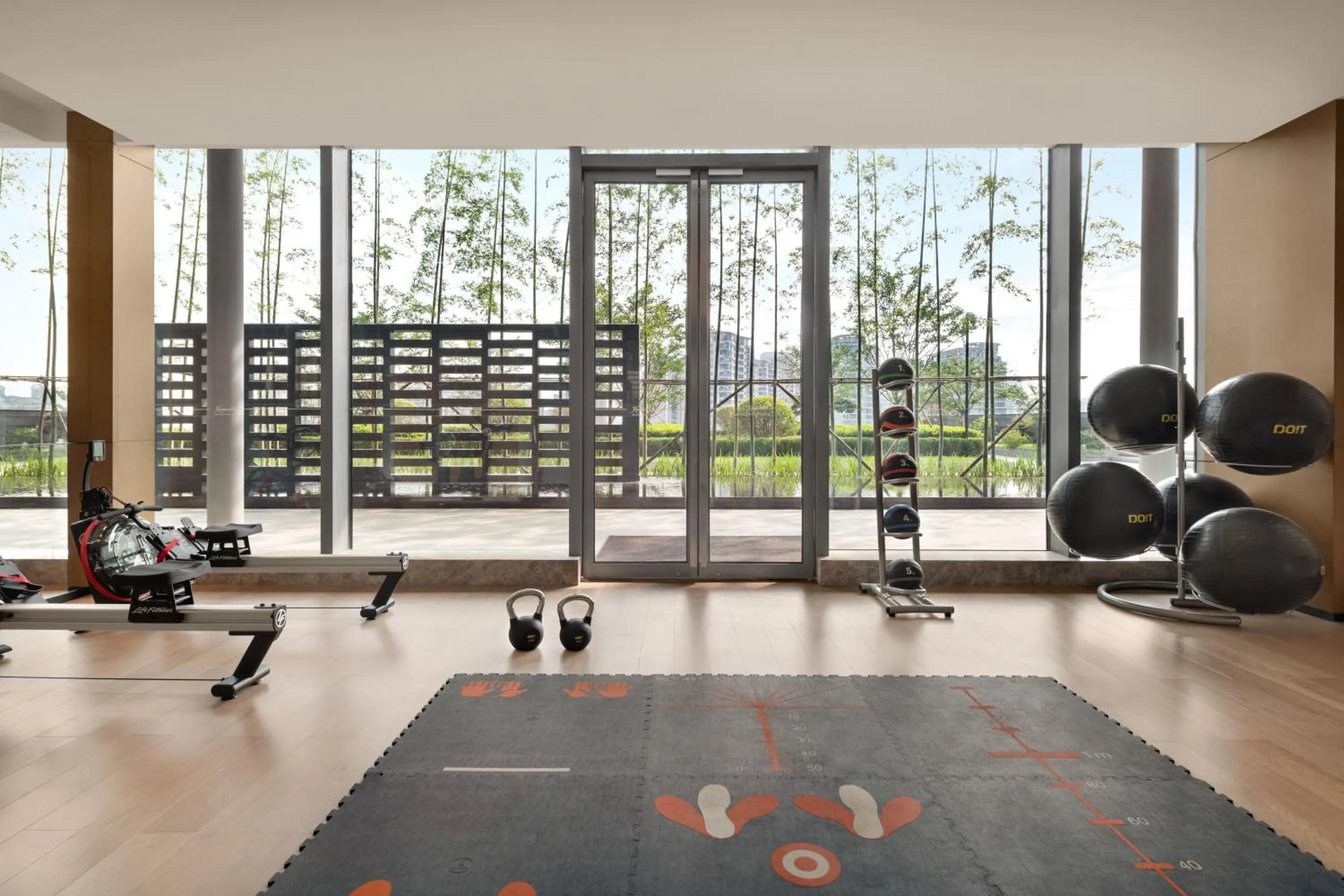 Fitness centre/facilities in Kempinski Hotel Hangzhou