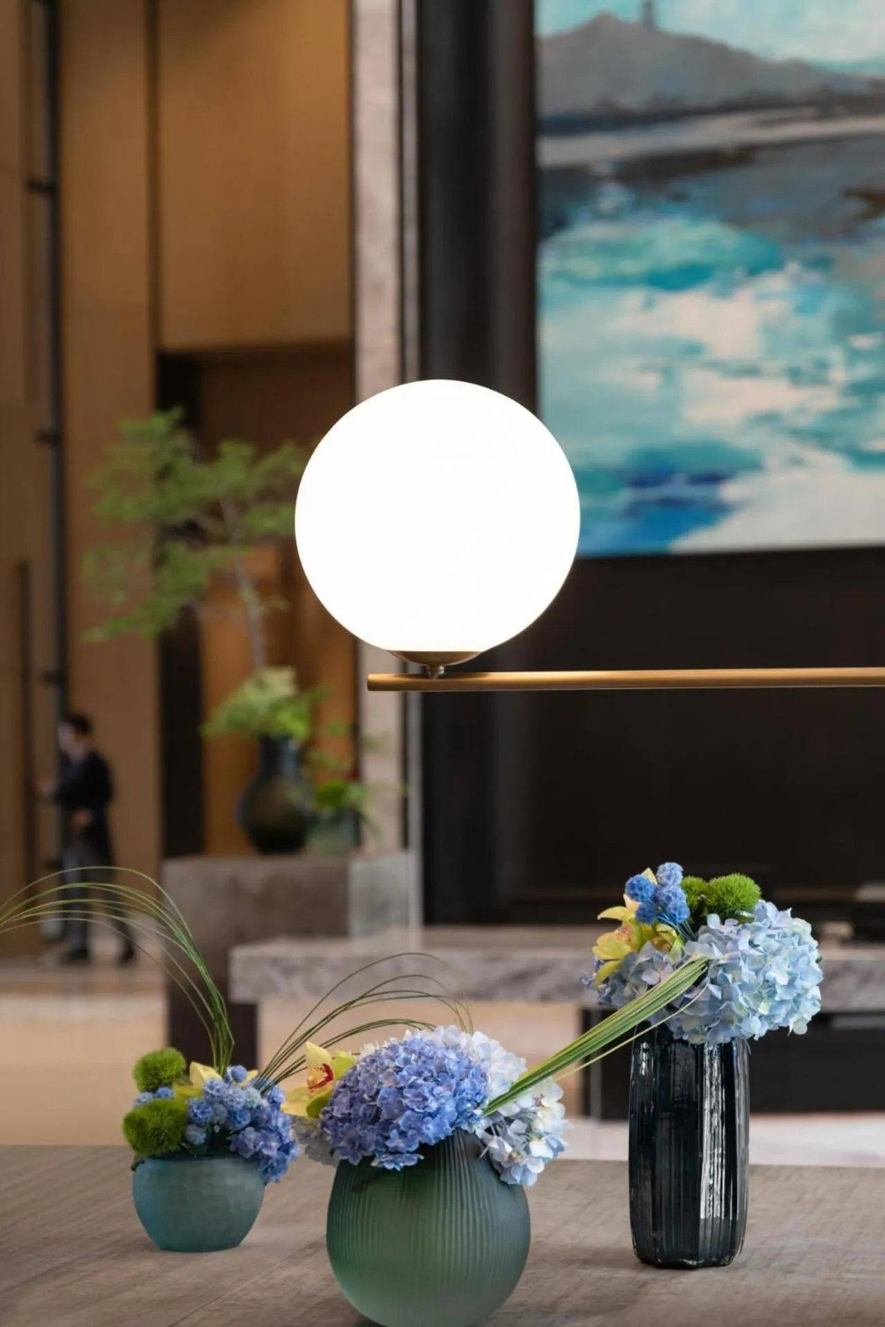 Lobby or reception in Kempinski Hotel Hangzhou