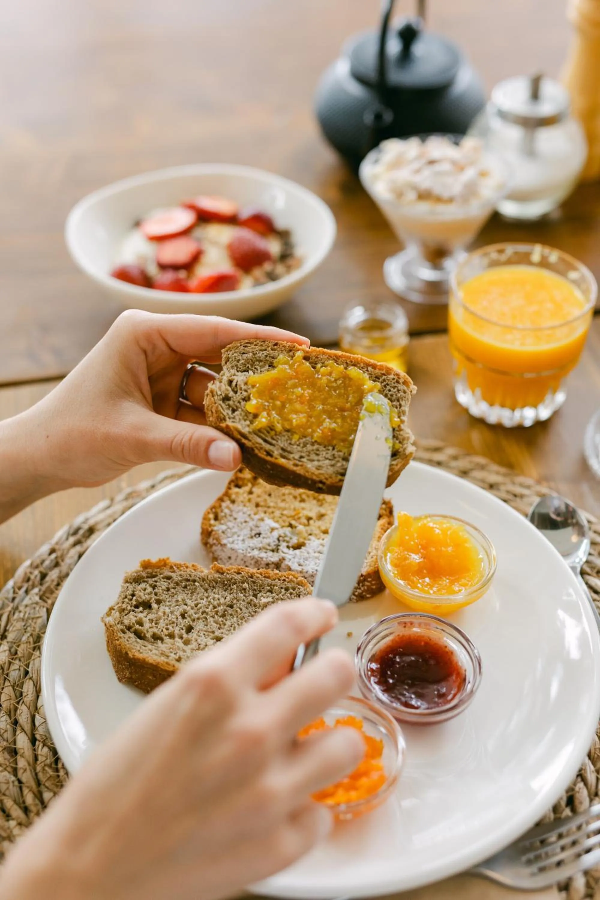 Breakfast in Hotel Cokkinis