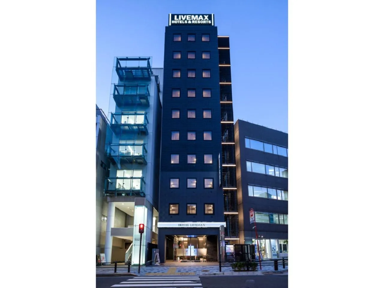 Property building in HOTEL LiVEMAX Akasaka
