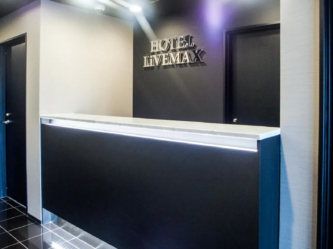 Lobby or reception in HOTEL LiVEMAX Meieki