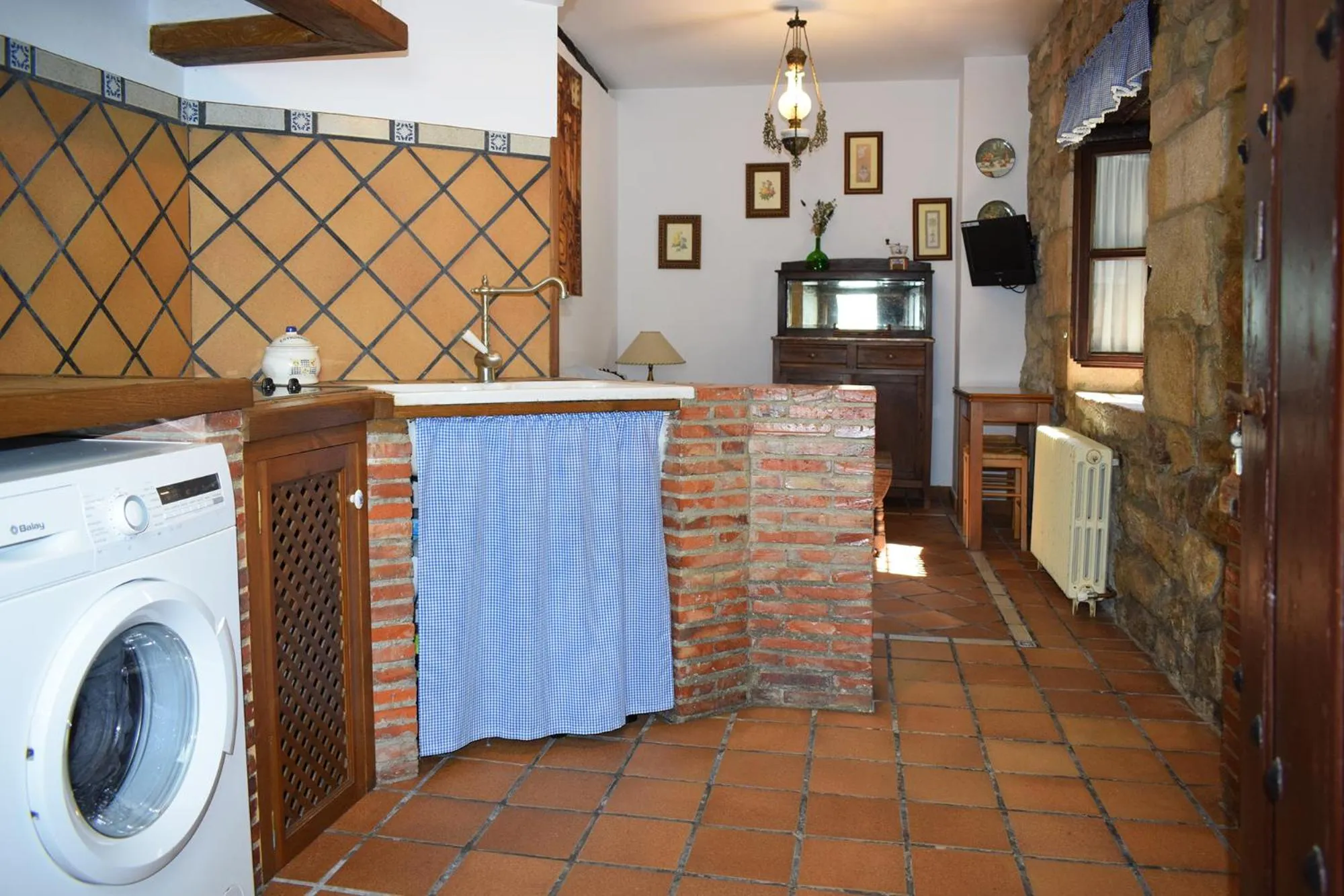 Kitchen or kitchenette in Casona De Linares