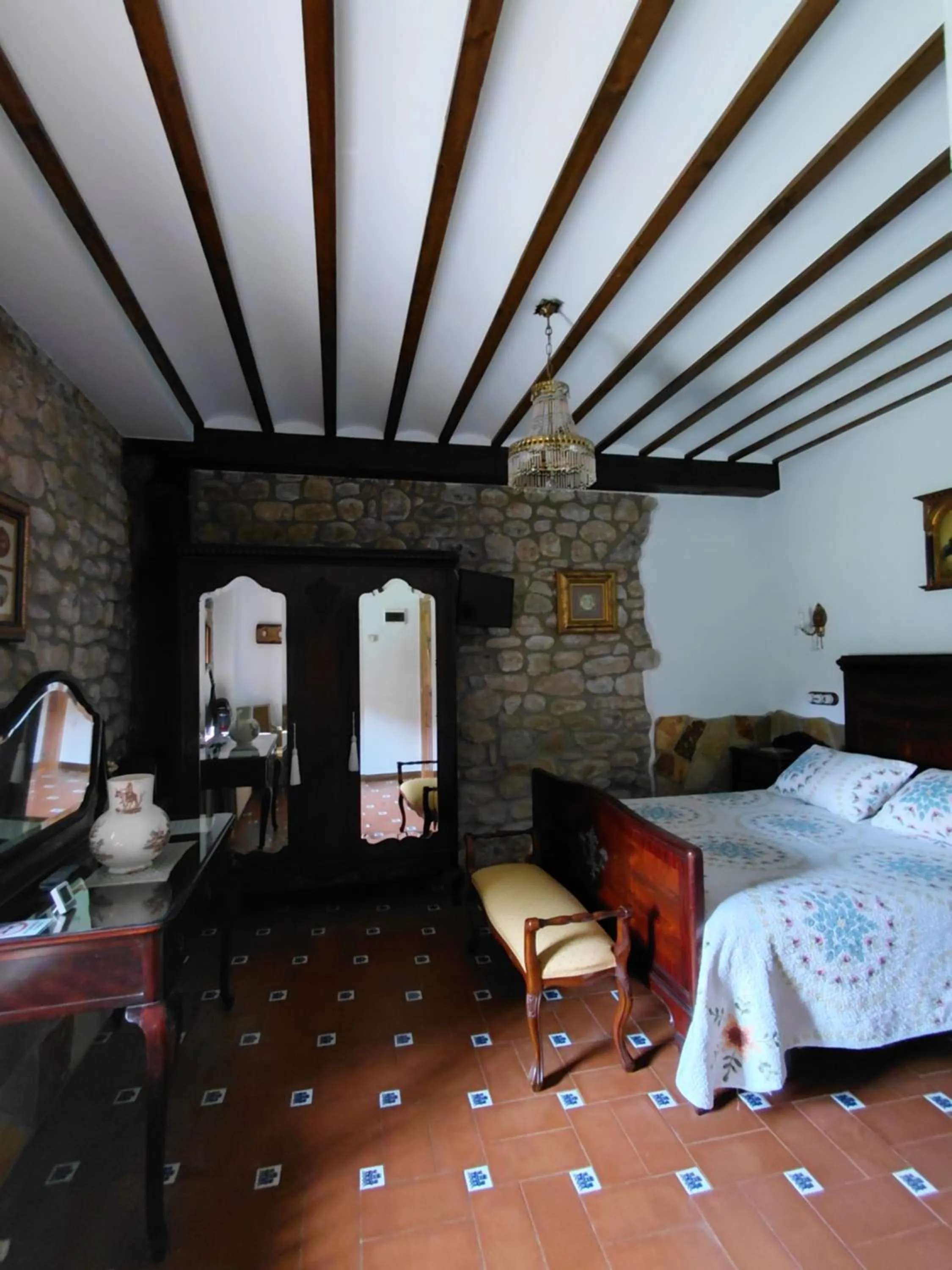 Bed in Habitaciones Casona De Linares