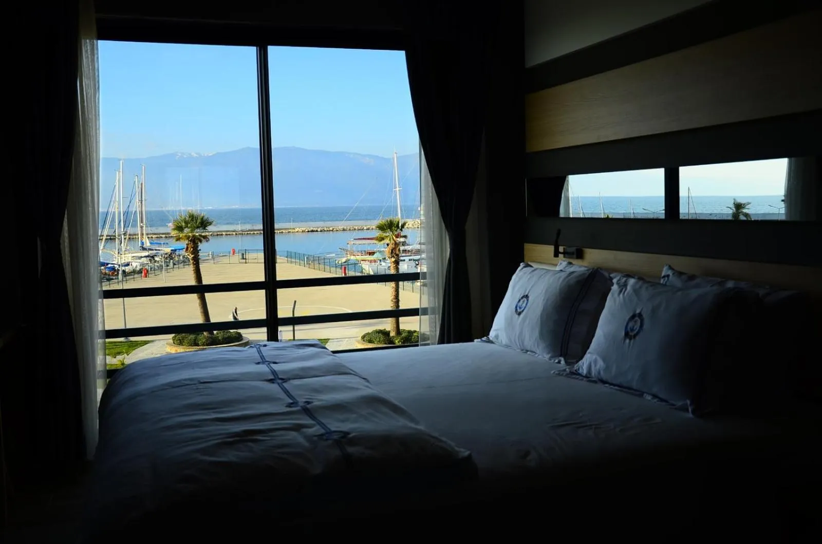 Sea view, Bed in Burhaniye Marina Boutique Hotel