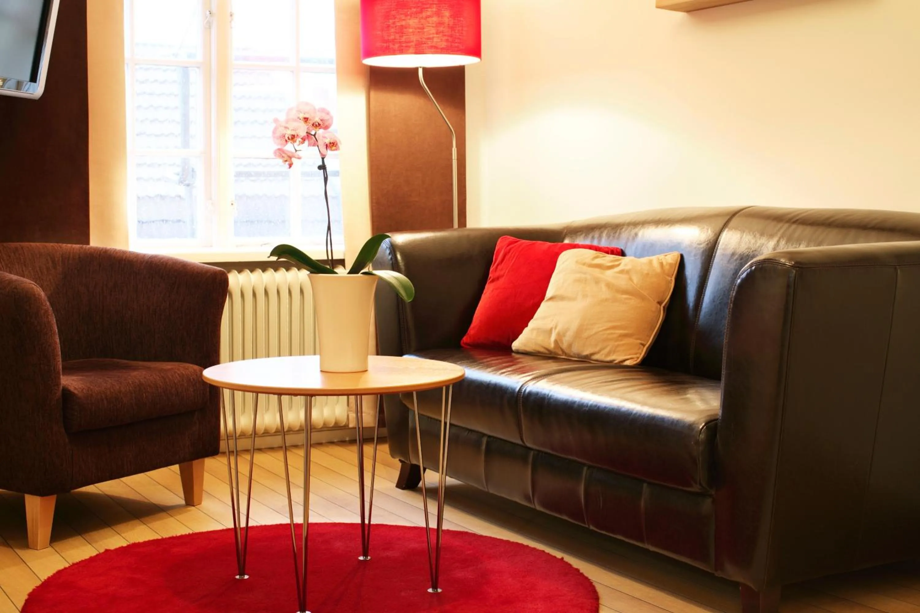 Living room in Hotell Uddewalla