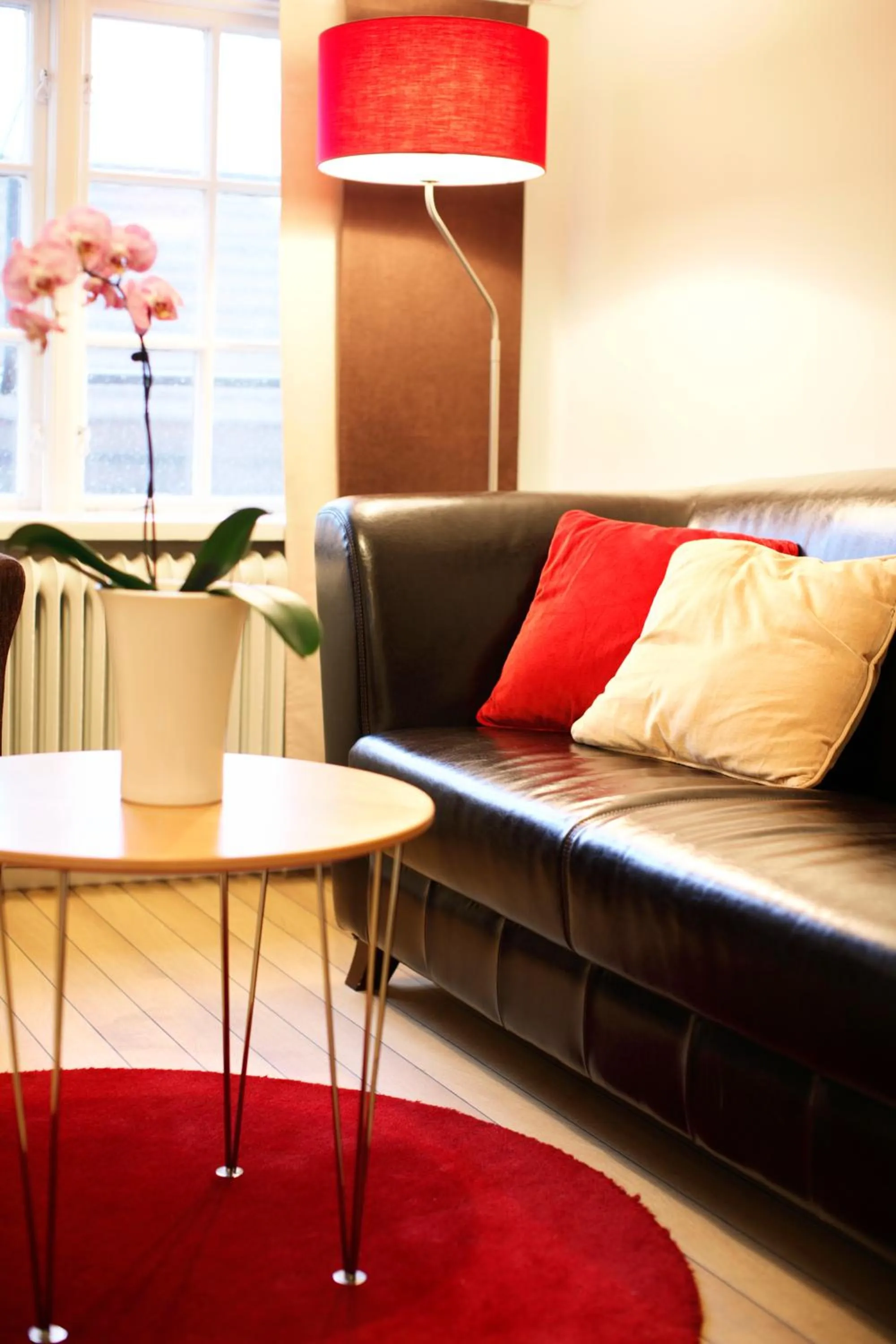 Living room in Hotell Uddewalla