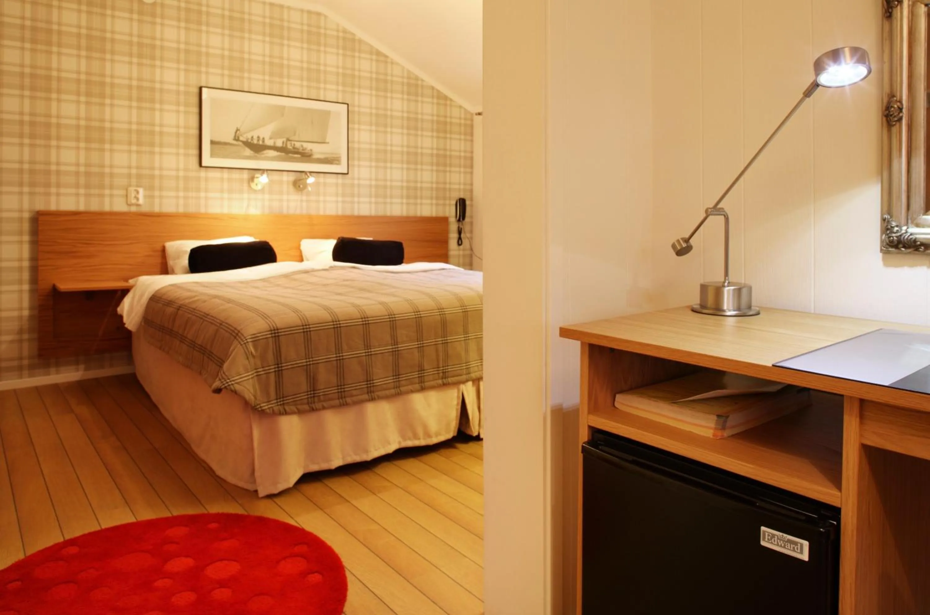 Bed in Hotell Uddewalla